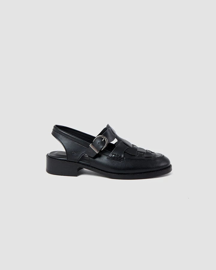 Prev Damen vegan Sandalen Dorothy Plus Schwarz