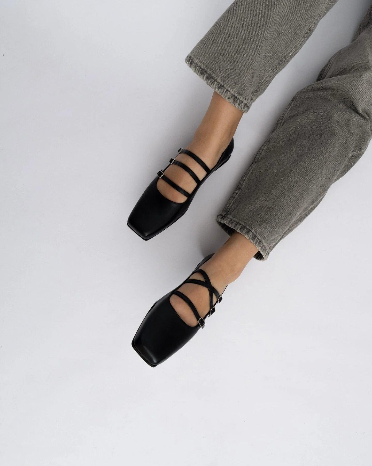 Prev Damen vegan Schuhe Maria Ii Schwarz – Ansicht 2