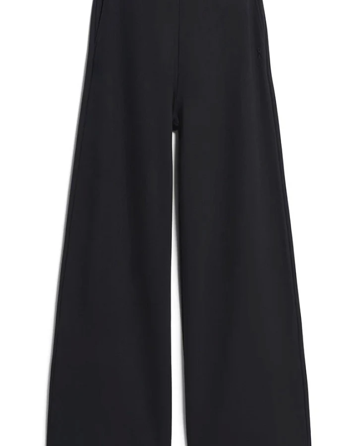 ARMEDANGELS Damen vegan Hose Mit Weitem Bein Schwarz