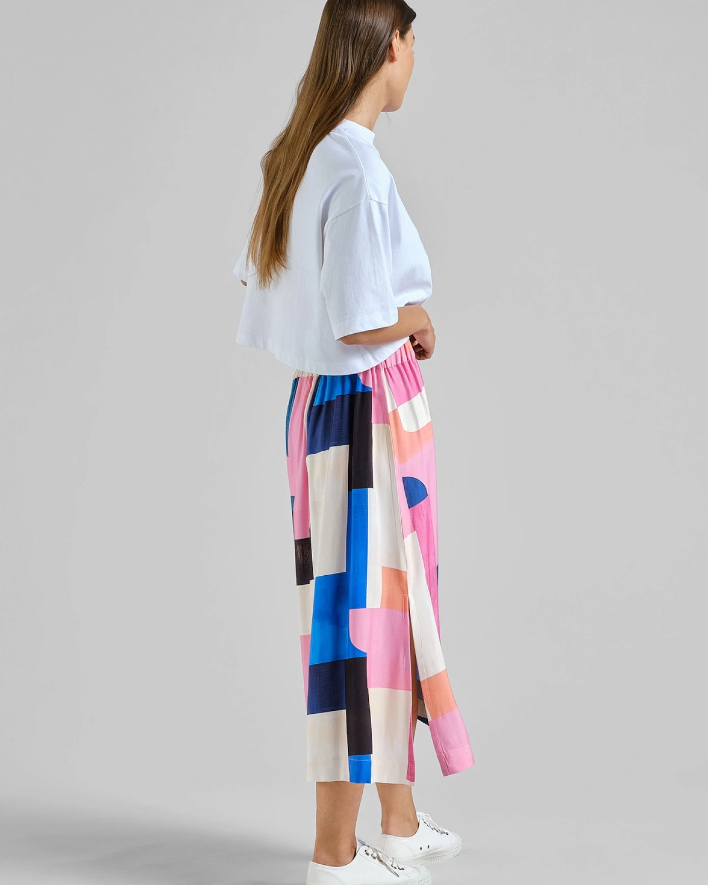 Rock Viken Abstract Block Multi Color Rosa – Ansicht 3