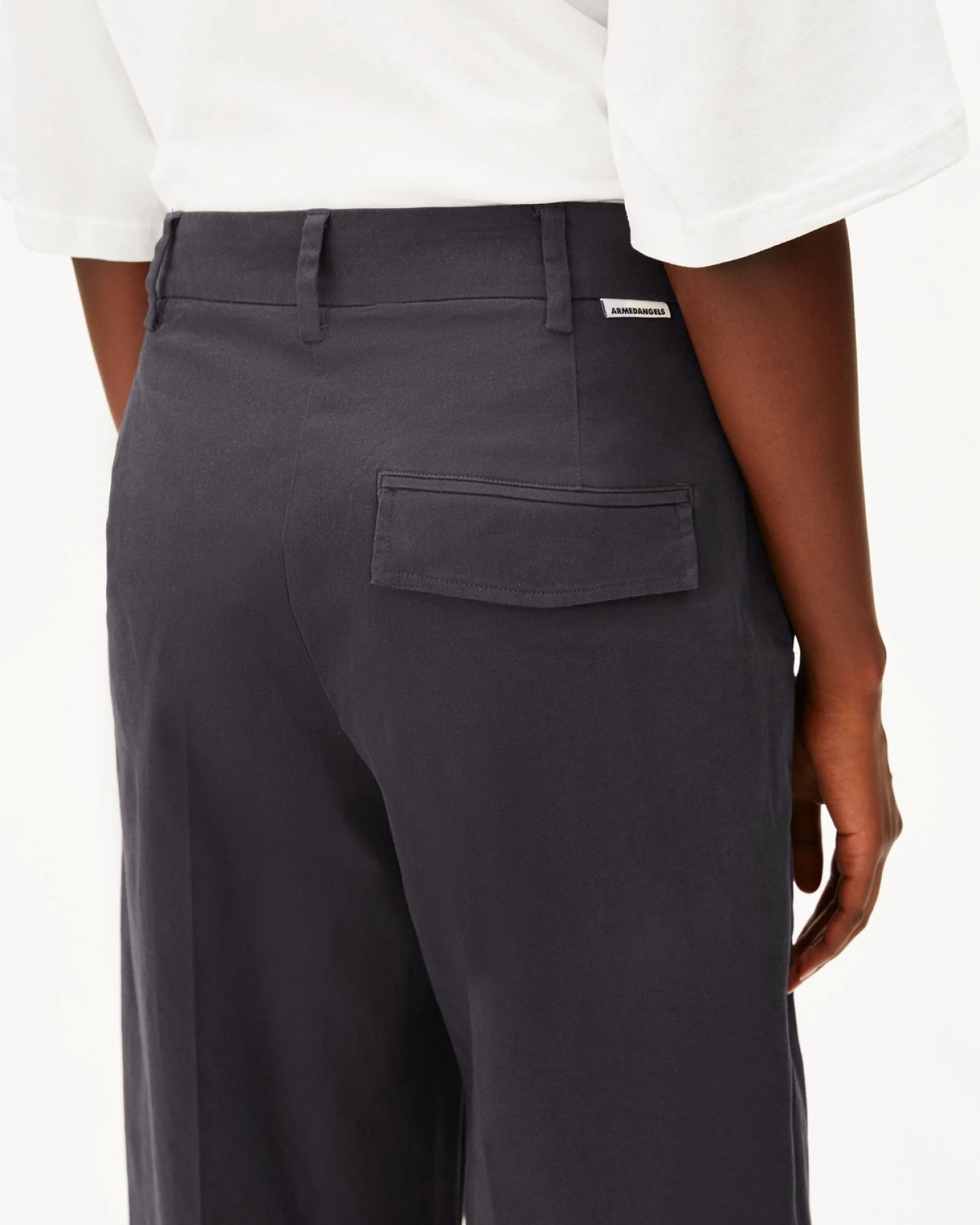 Stoffhose Barrel Leg Twill – Ansicht 3