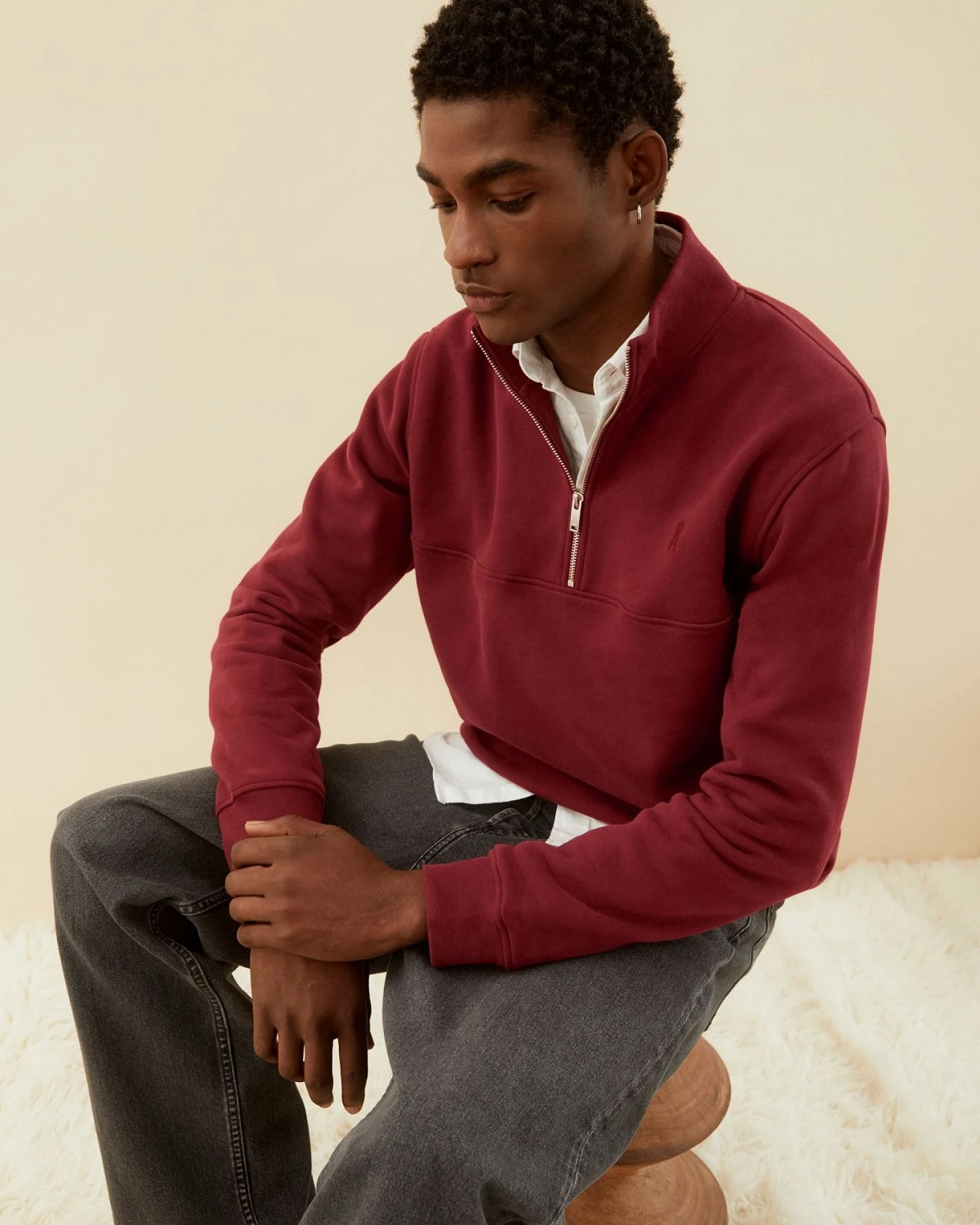Sweatshirt Waarlo Fleece – Ansicht 4