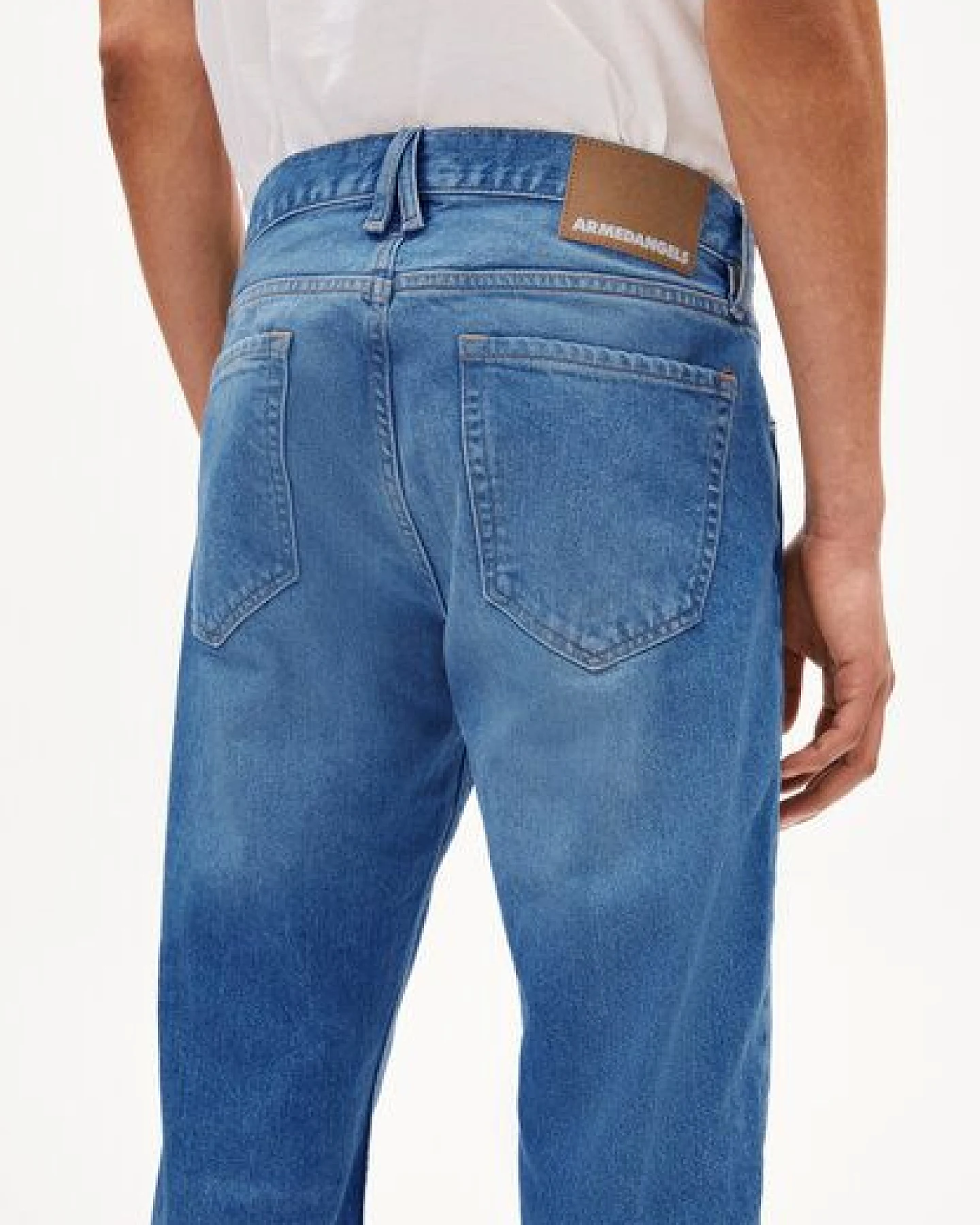 ARMEDANGELS DYLAANO Herren Slim Straight Jeans recycelte Baumwolle – Ansicht 3