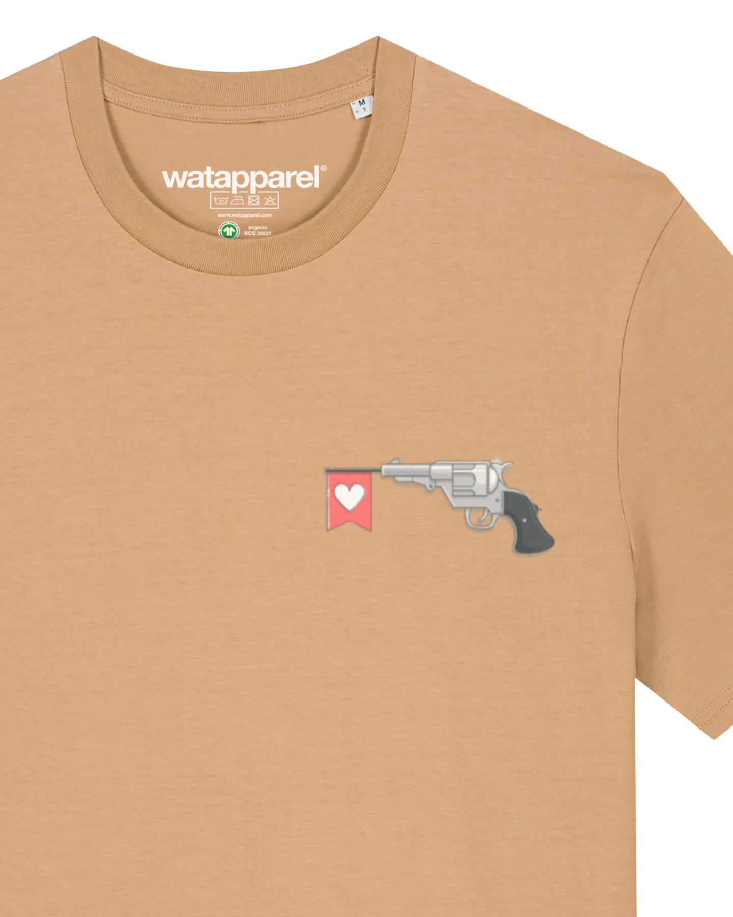Watapparel Shirt Make love not war – Ansicht 3