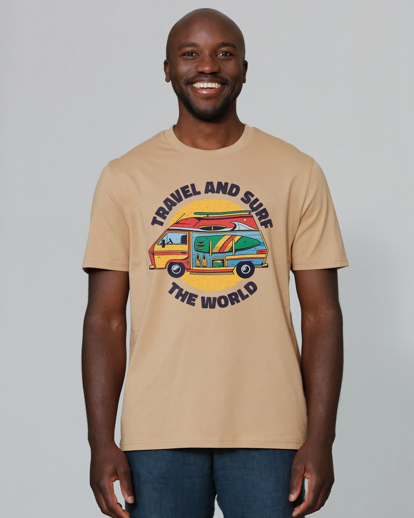 Watapparel T-Shirt Travel and surf – Ansicht 2