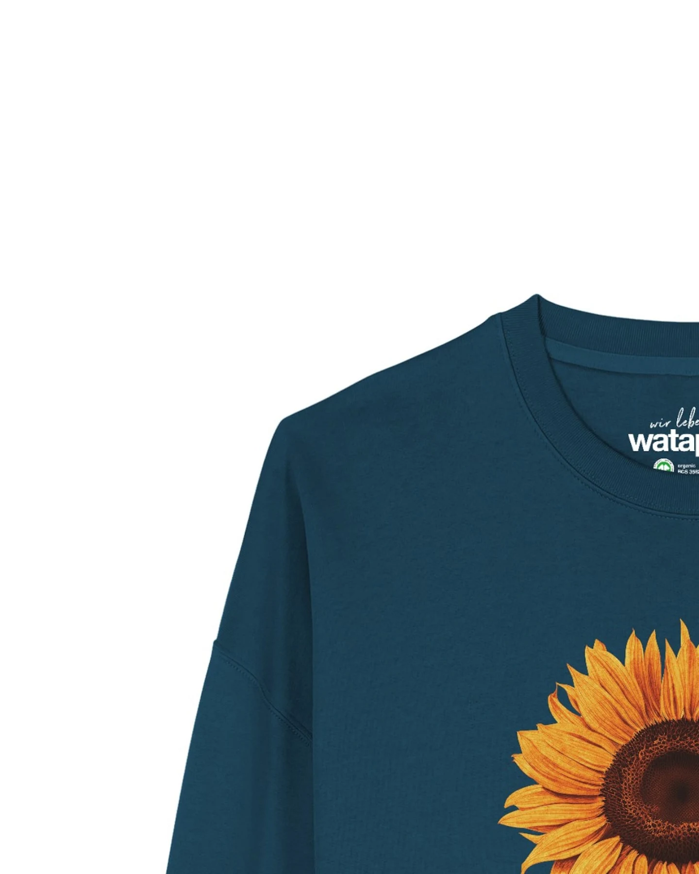 Watapparel Sweatshirt Sonnenblume – Ansicht 3