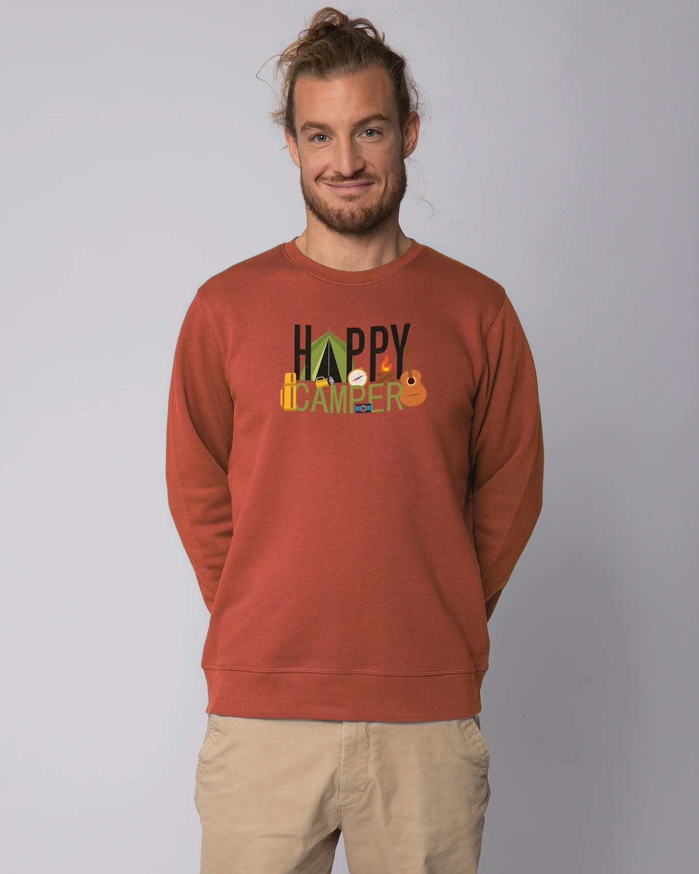 Watapparel Sweatshirt Happy Camper – Ansicht 2