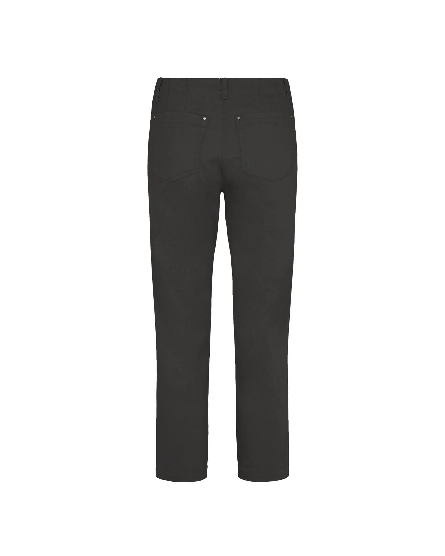 LAURIE Damen vegan Hose Piper Regular Crop Schwarz – Ansicht 2