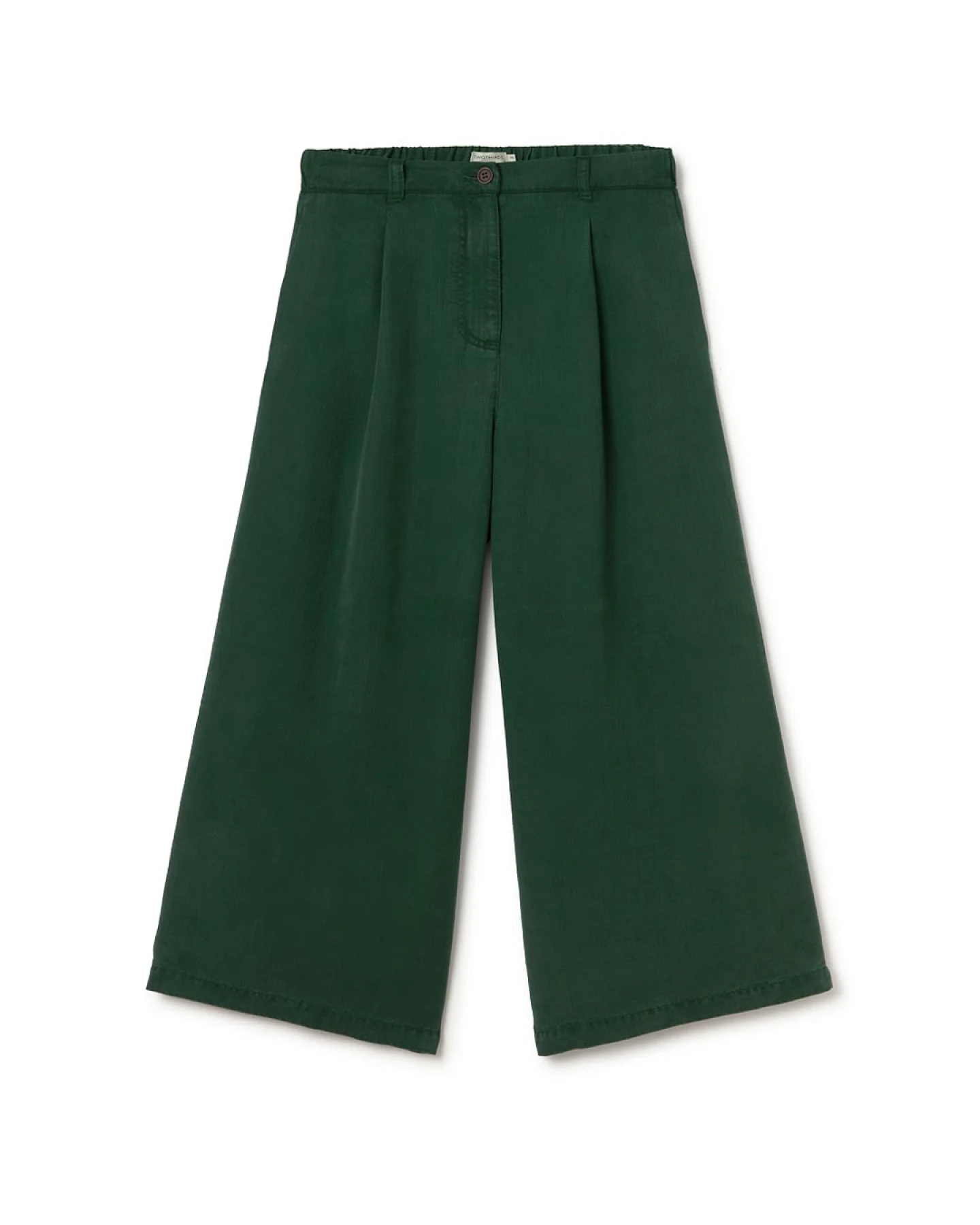 TWOTHIRDS Damen vegan Hose Nanpu Garden Grün – Ansicht 2