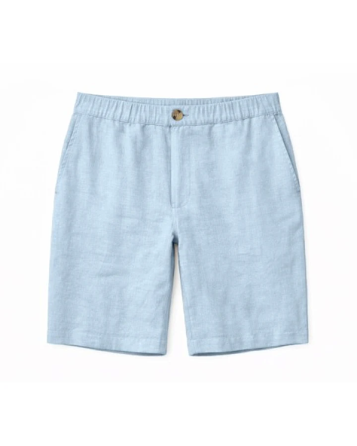 Mazine - Regular Linen Shorts - Shorts Gr XXL blau