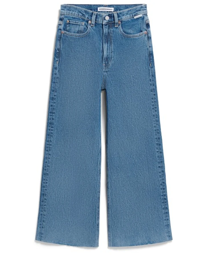 ARMEDANGELS - Women's Murliaa Cropped - Jeans Gr 42 - Length: 32'' blau