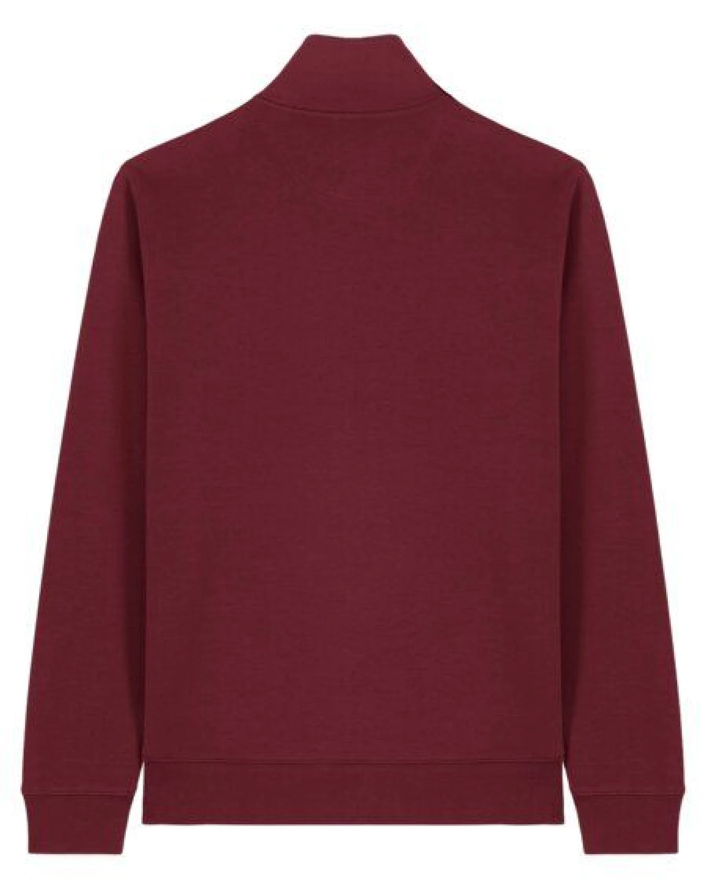 YTWOO Basic Unisex Quater-Zip-Sweatshirt Nachhaltig – Ansicht 3