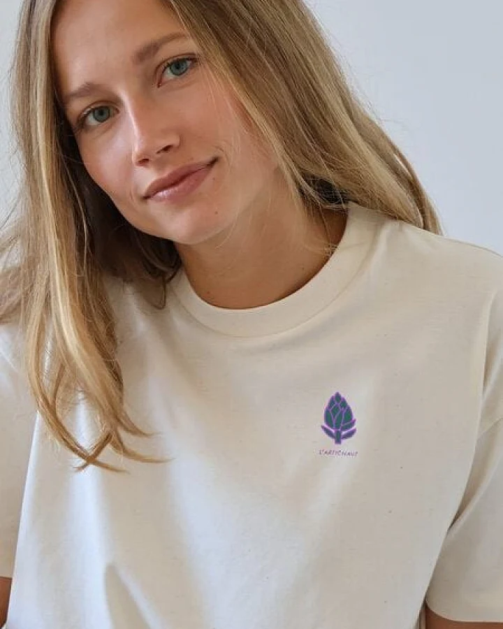 Kultgut Artdesign - Biofair Shirt - Boxi Styl / l'artichaut
