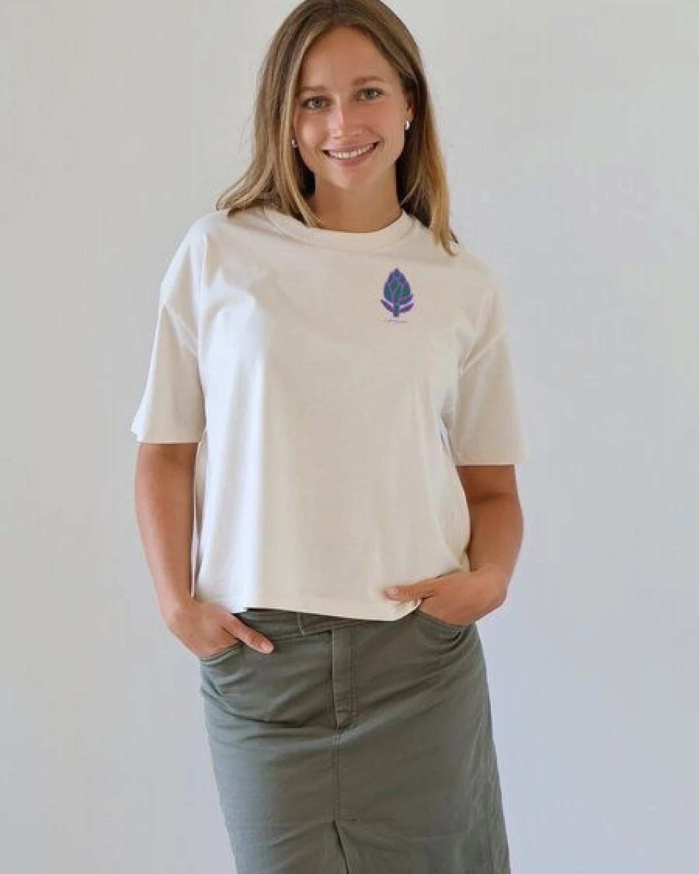 Kultgut Artdesign - Biofair Shirt - Boxi Styl / l'artichaut – Ansicht 3