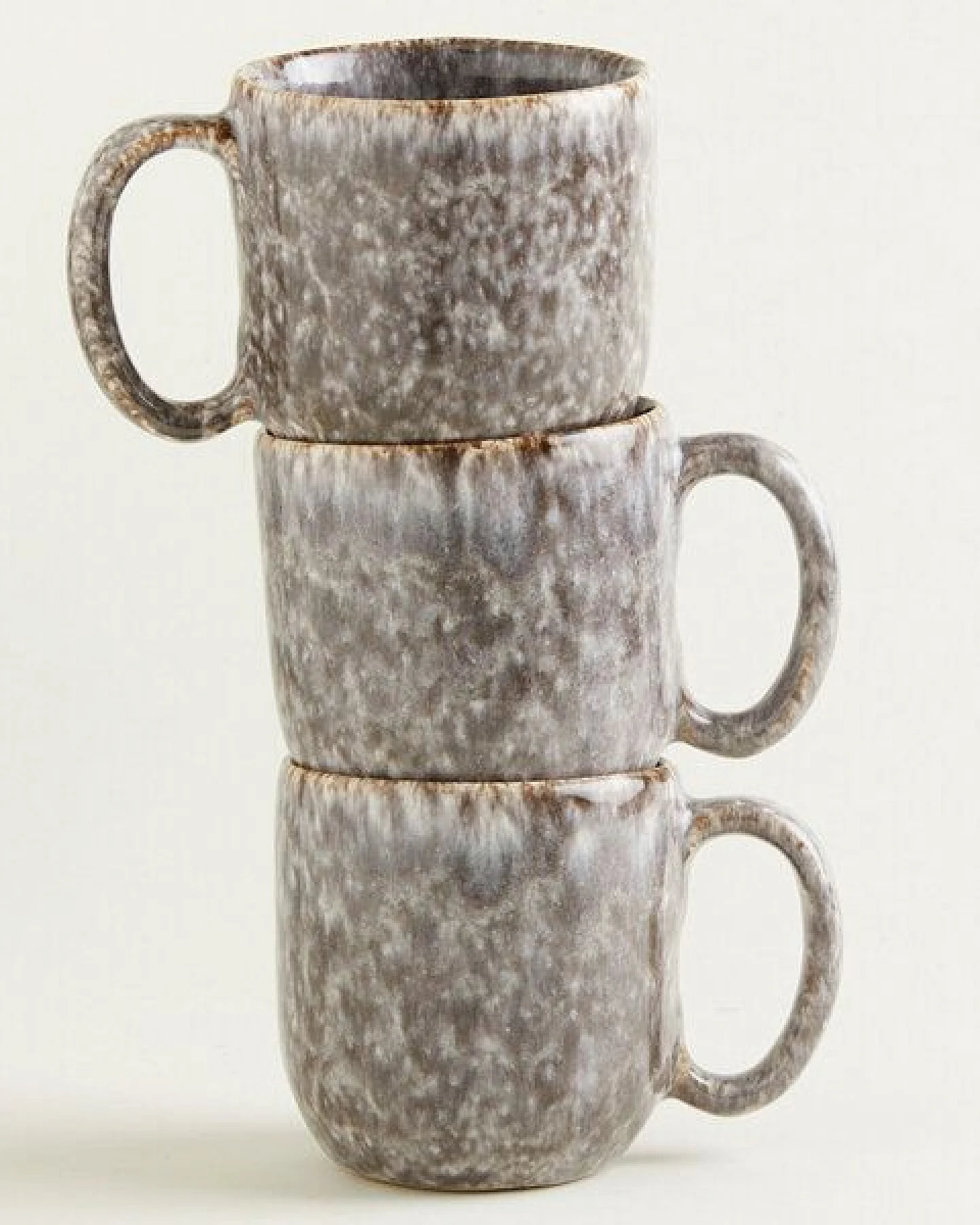 onomao Handgemachte Tasse mit Henkel aus Steinzeug – Ansicht 4