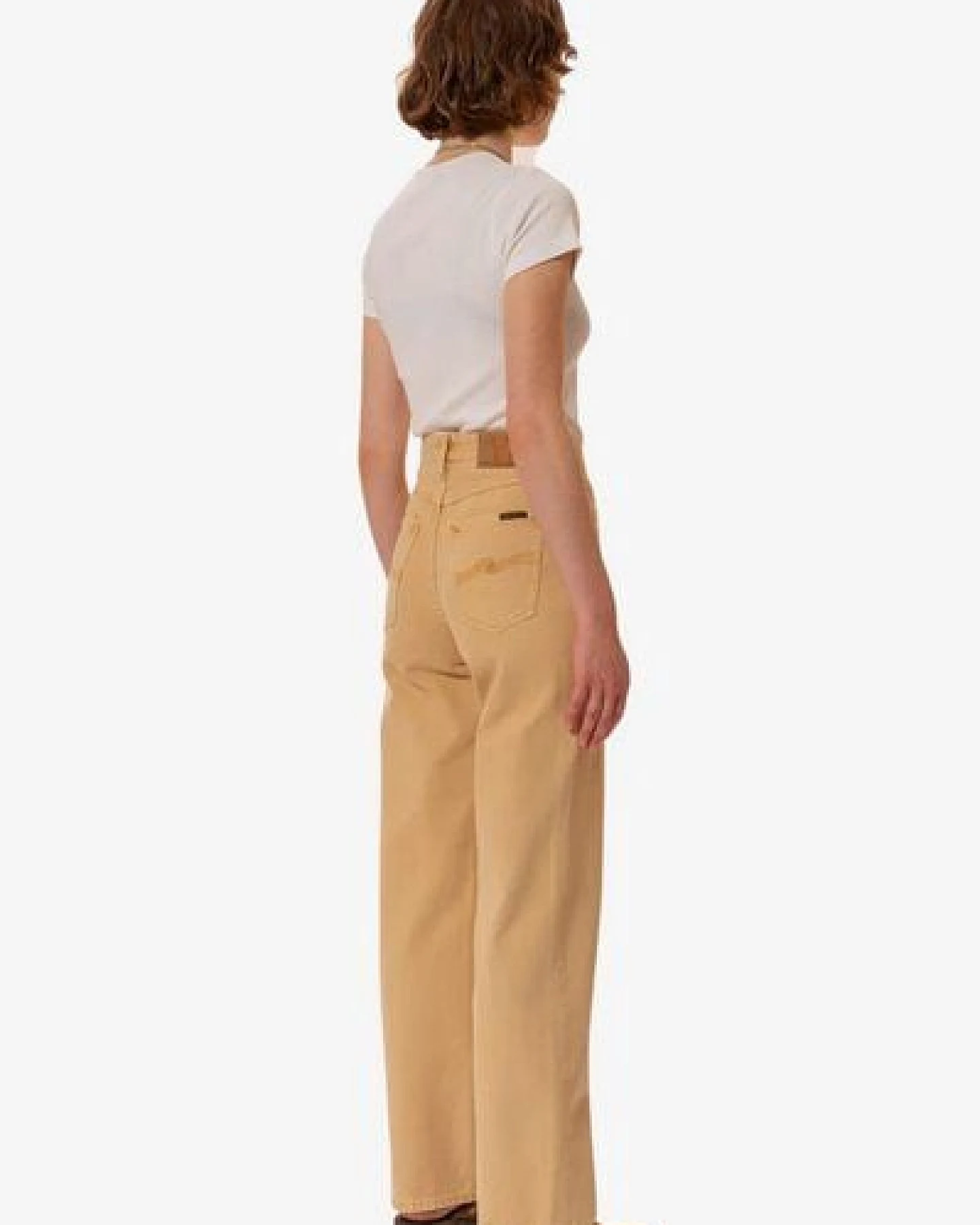 Nudie Jeans Wide Leg Jeans Clean Eileen – Ansicht 2