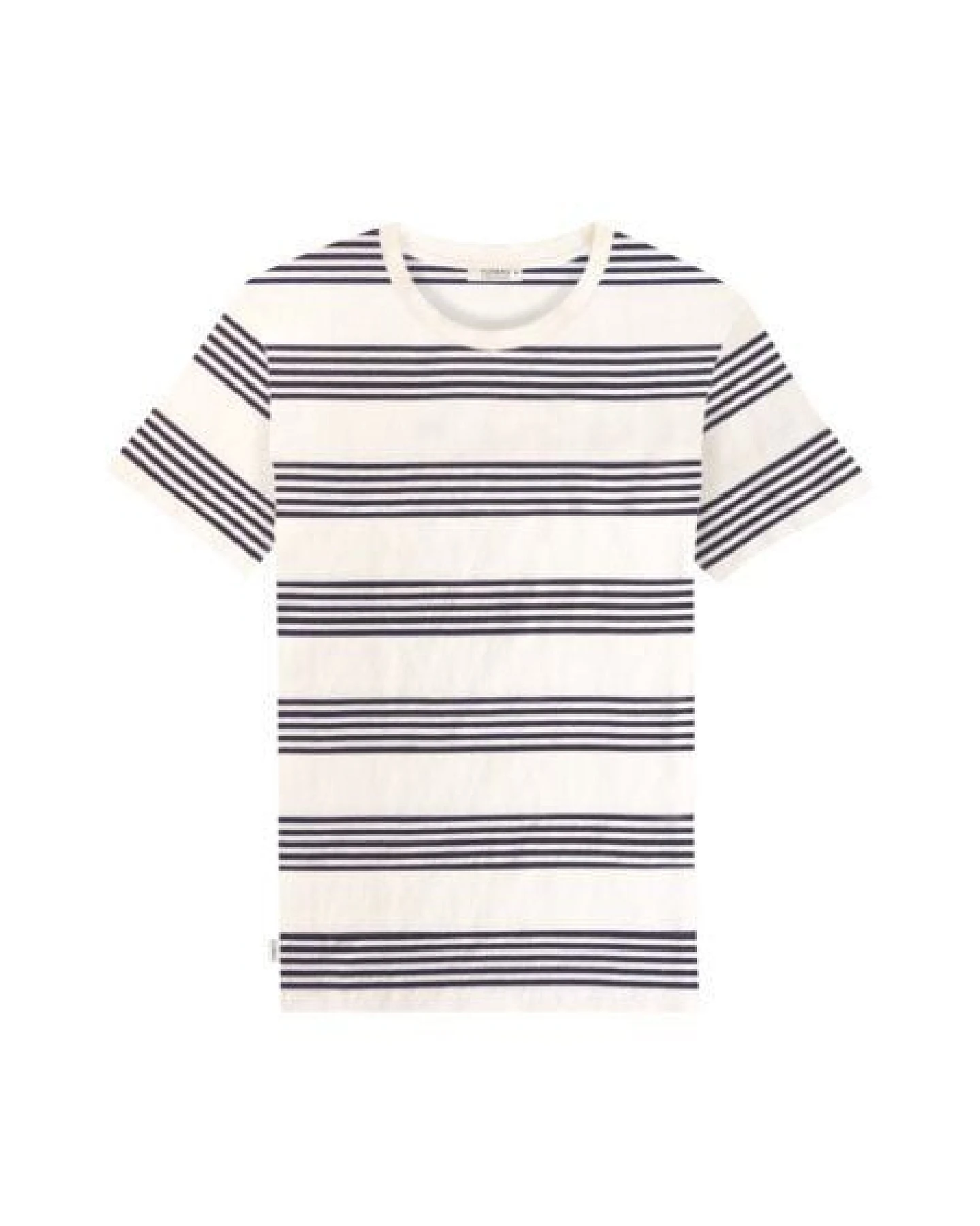 FUXBAU FF Männer Streifenshirt - creme navy – Ansicht 2