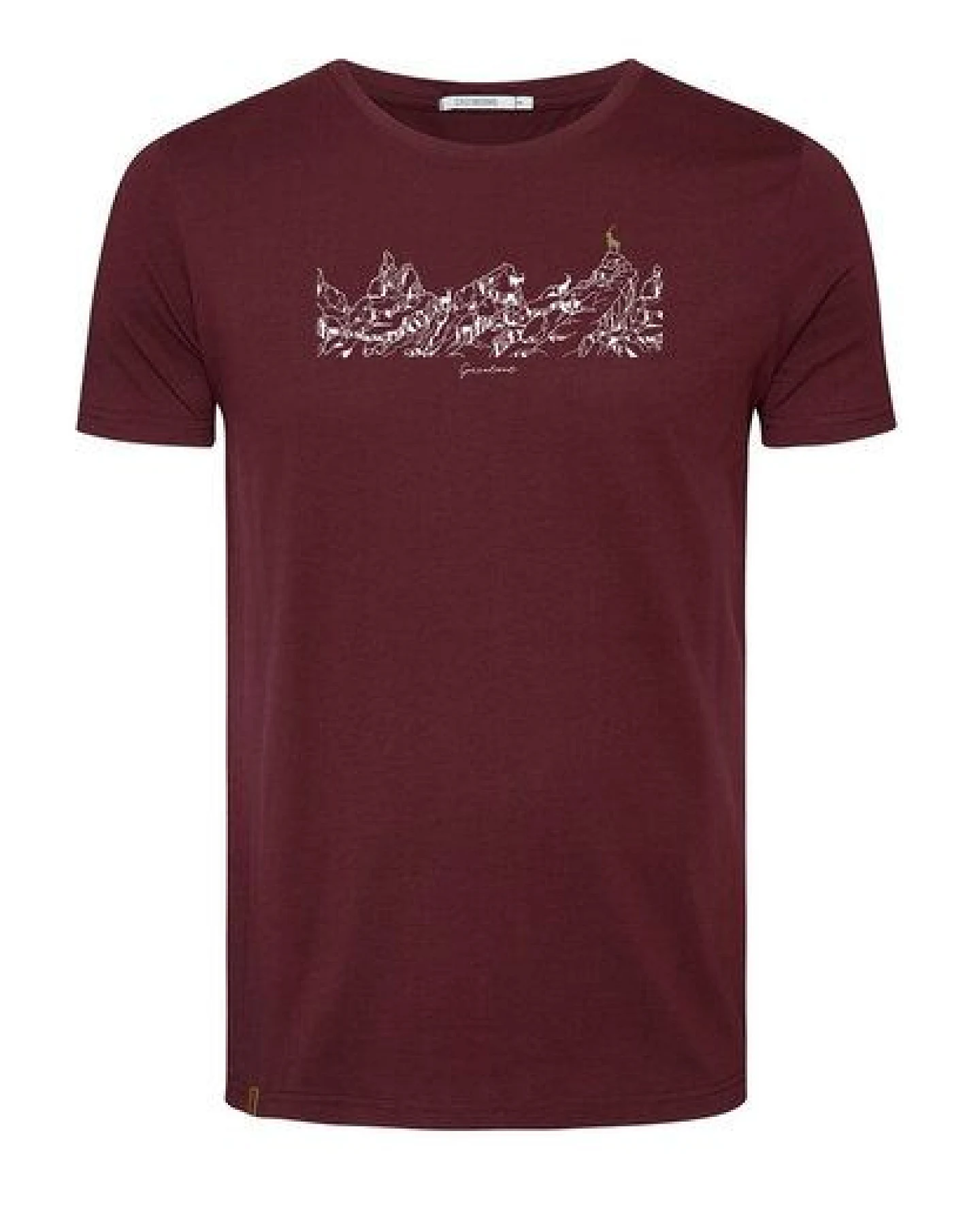 GREENBOMB Nature Goats Family Guide - Sportliches T-Shirt aus Bio-Baumwolle / hochwertiger Print / Fair & Vegan – Ansicht 3
