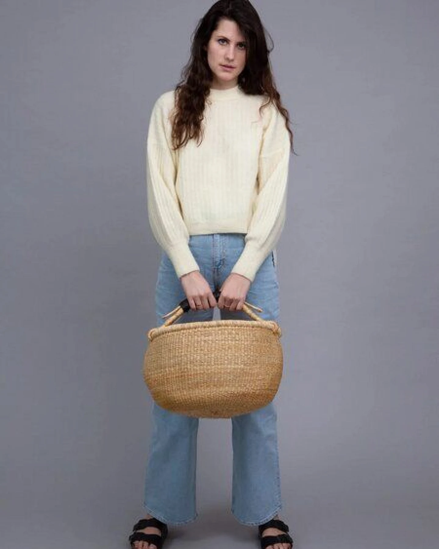 the basket room Bolga Korb - Einkaufs- & Aufbewahrungskorb - Natural – Ansicht 4