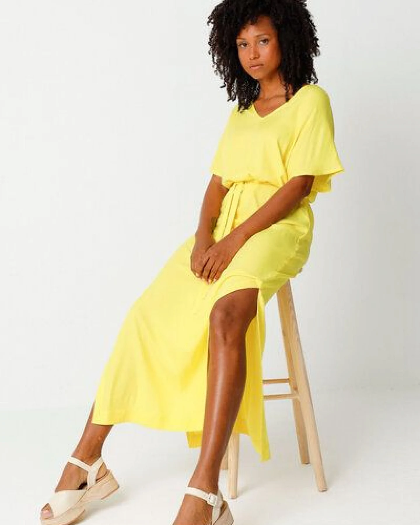 SKFK Maxikleid - Karla - aus Ecovero – Ansicht 4