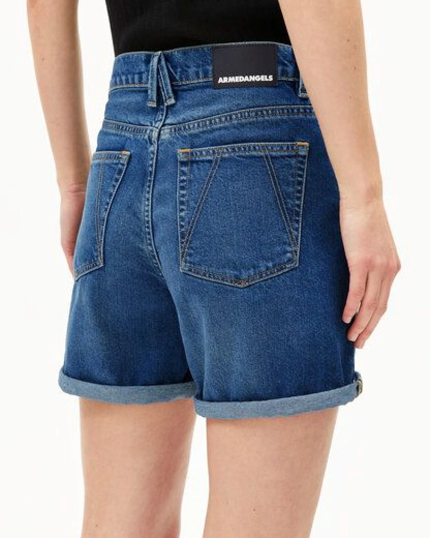 ARMEDANGELS SHEAARI Damen Jeans Shorts aus Bio-Baumwoll Mix – Ansicht 3