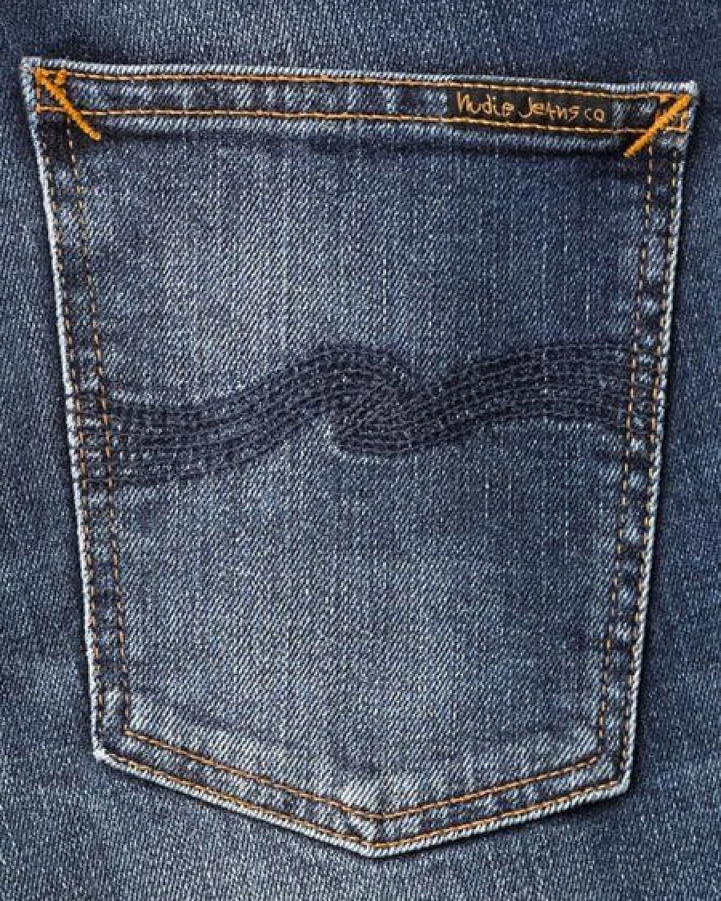 Nudie Jeans Grim Tim Sentimental Blue – Ansicht 2