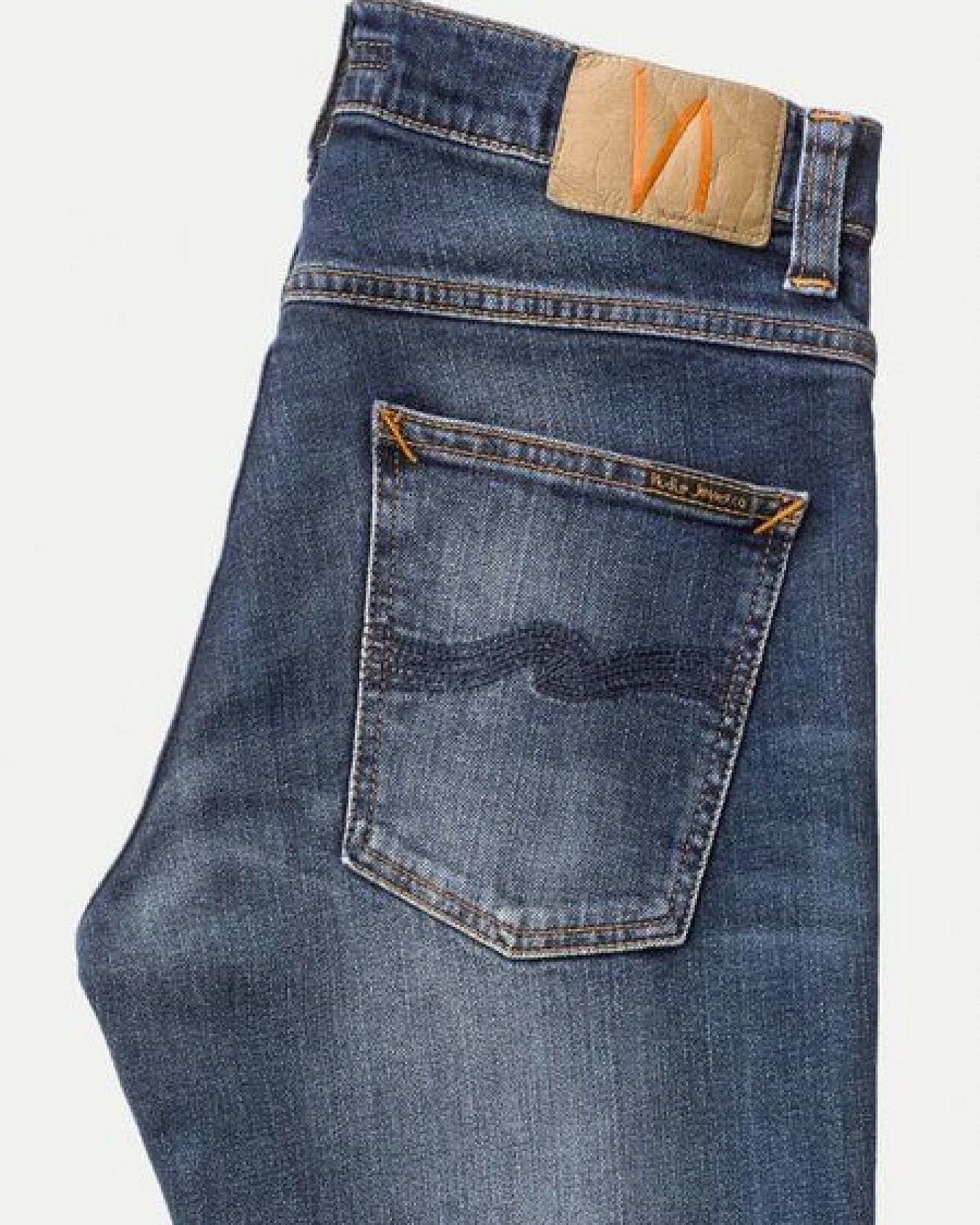 Nudie Jeans Grim Tim Sentimental Blue – Ansicht 3