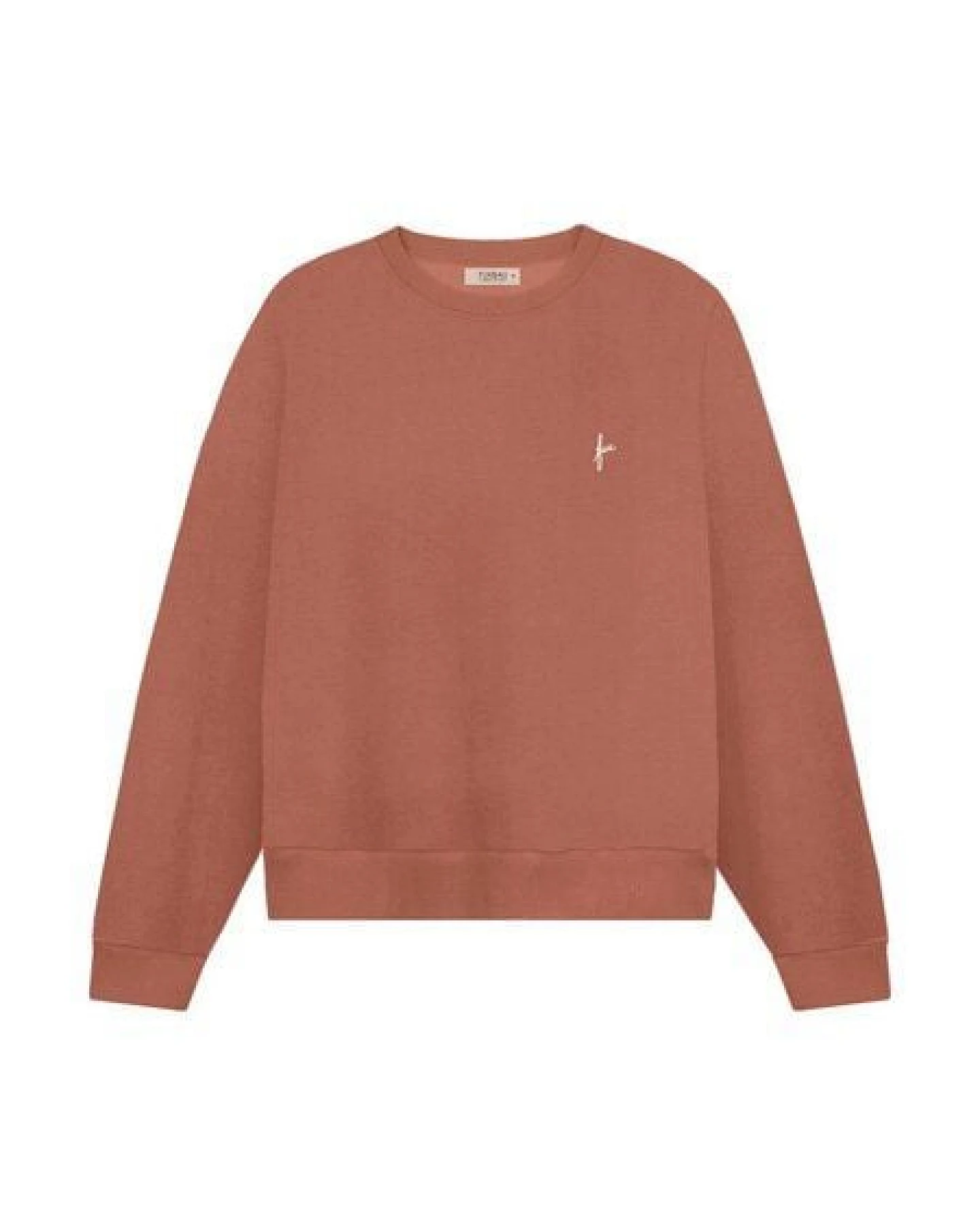 FUXBAU Frauen fux Pullover - seegrün, seeblau & rot – Ansicht 2