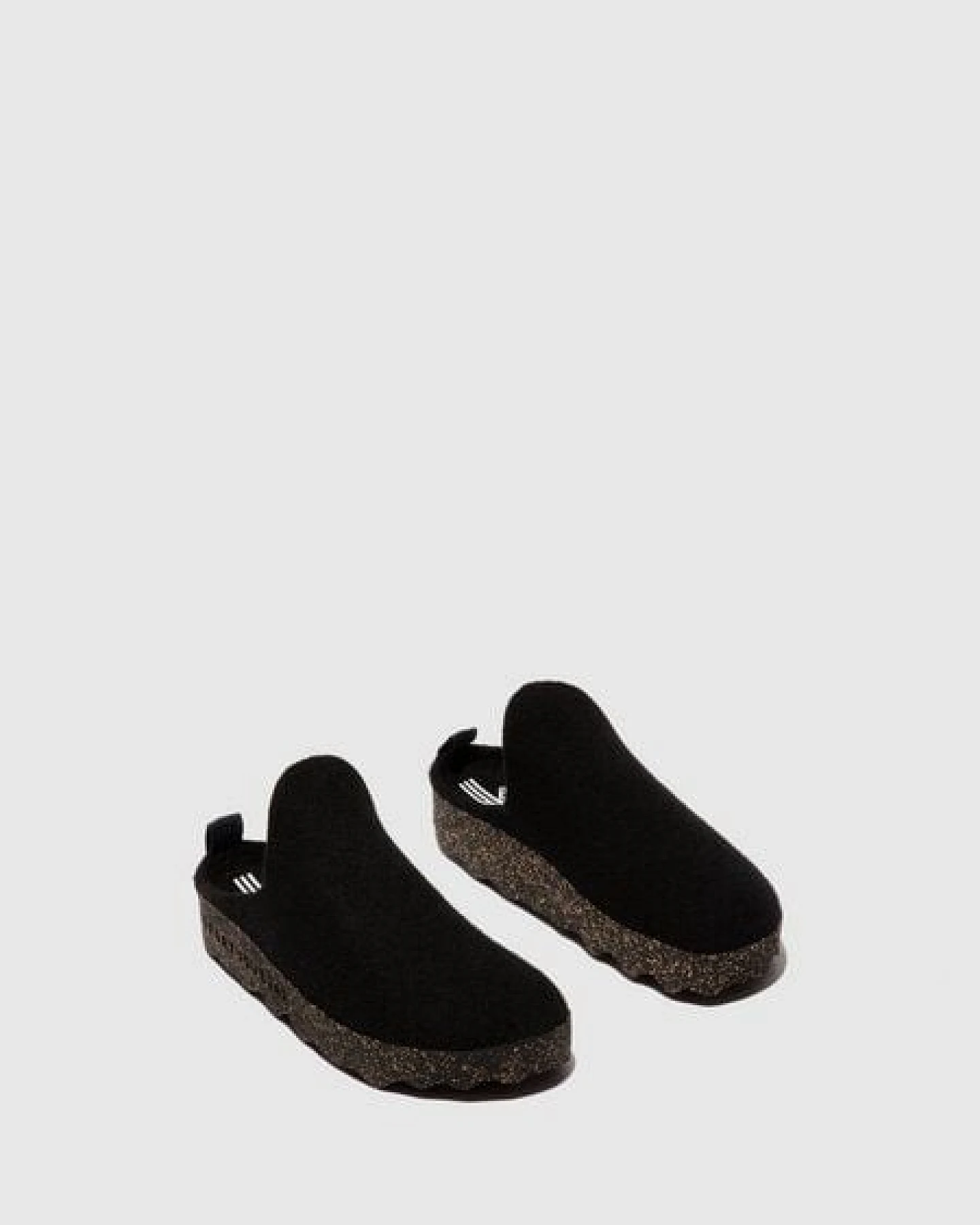ASPORTUGUESAS Filz Pantolette Come Herren – Ansicht 2