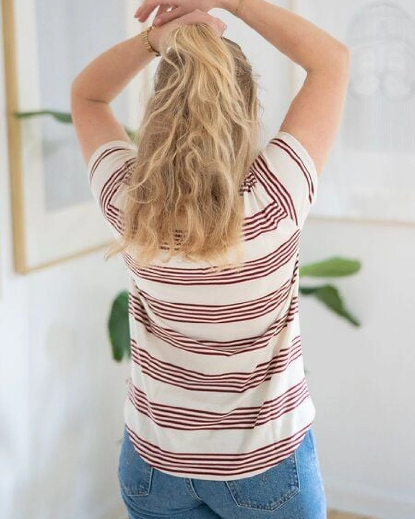 FUXBAU FF Frauen Streifenshirt – Ansicht 3