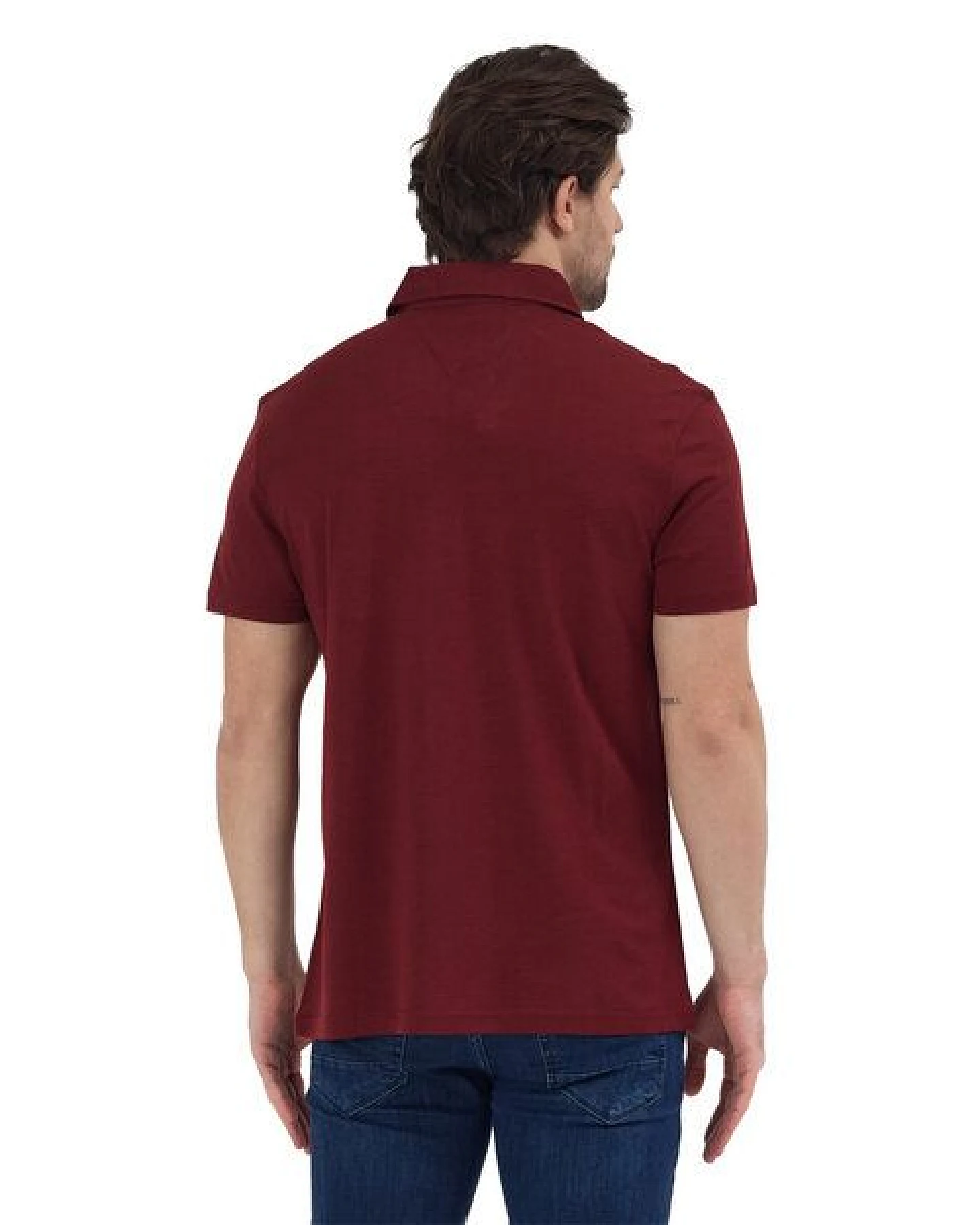 Woolona Merino Casual Herren Polo-Shirt - 100% Merinowolle – Ansicht 3