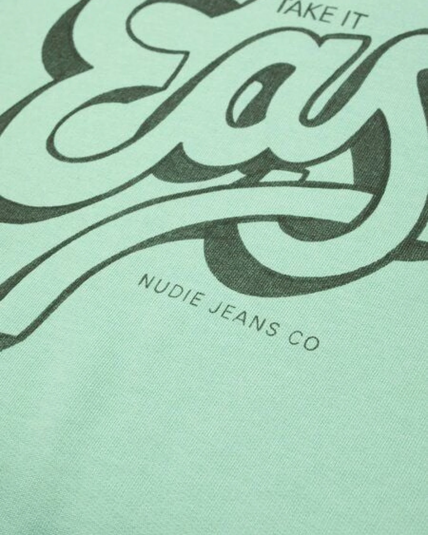 Nudie Jeans Palle Sweatshirt Take it easy – Ansicht 4