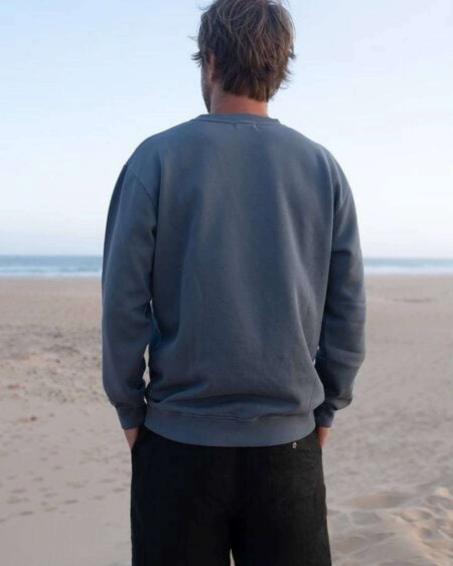 FUXBAU Männer fux Pullover - seegrün, seeblau & rot – Ansicht 4