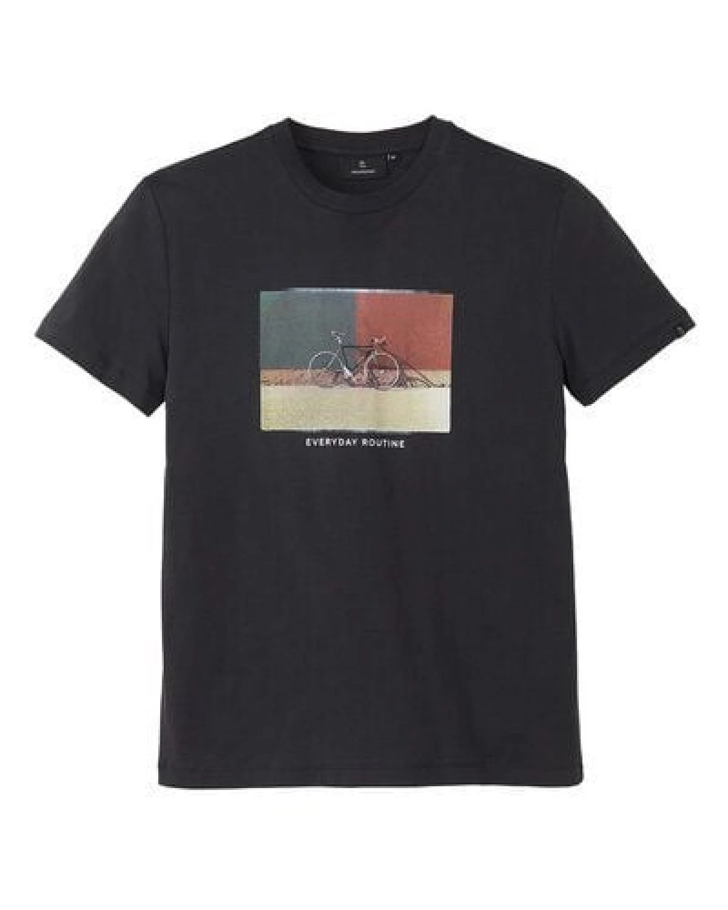 Herren T-Shirt aus Bio-Baumwolle - AGAVE BIKE WALL - recolution – Ansicht 2