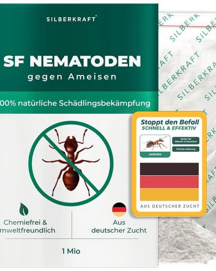 Silberkraft SF Nematoden gegen Ameisen