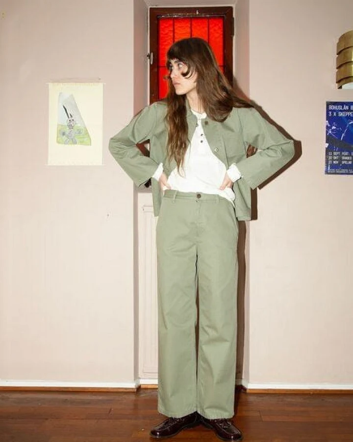 Nudie Jeans Wendy Herringbone Pants