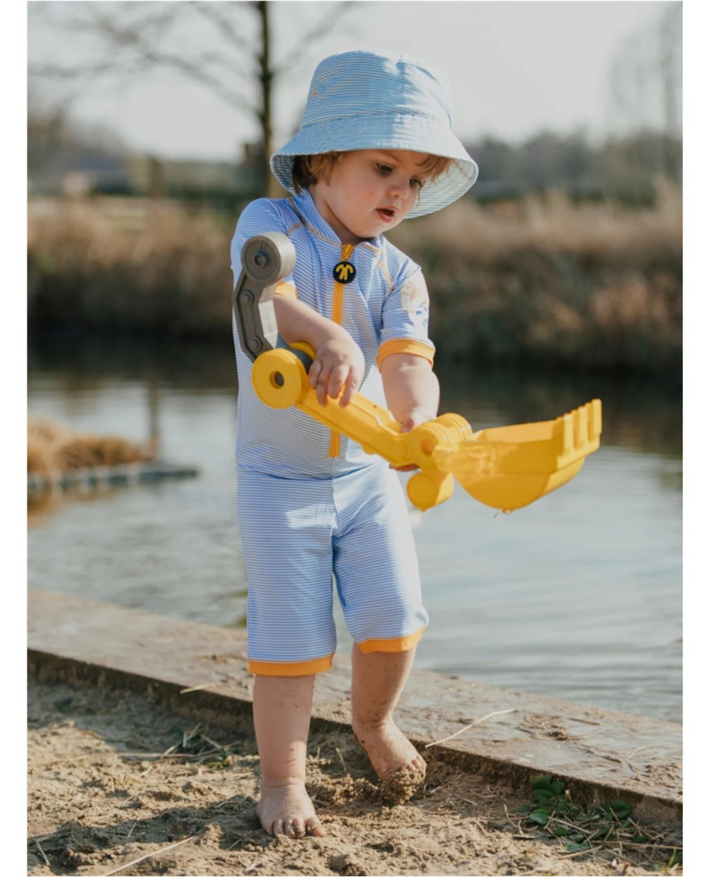 Kinder Badeanzug "True Blue" Gr. 74/80 – Ansicht 2