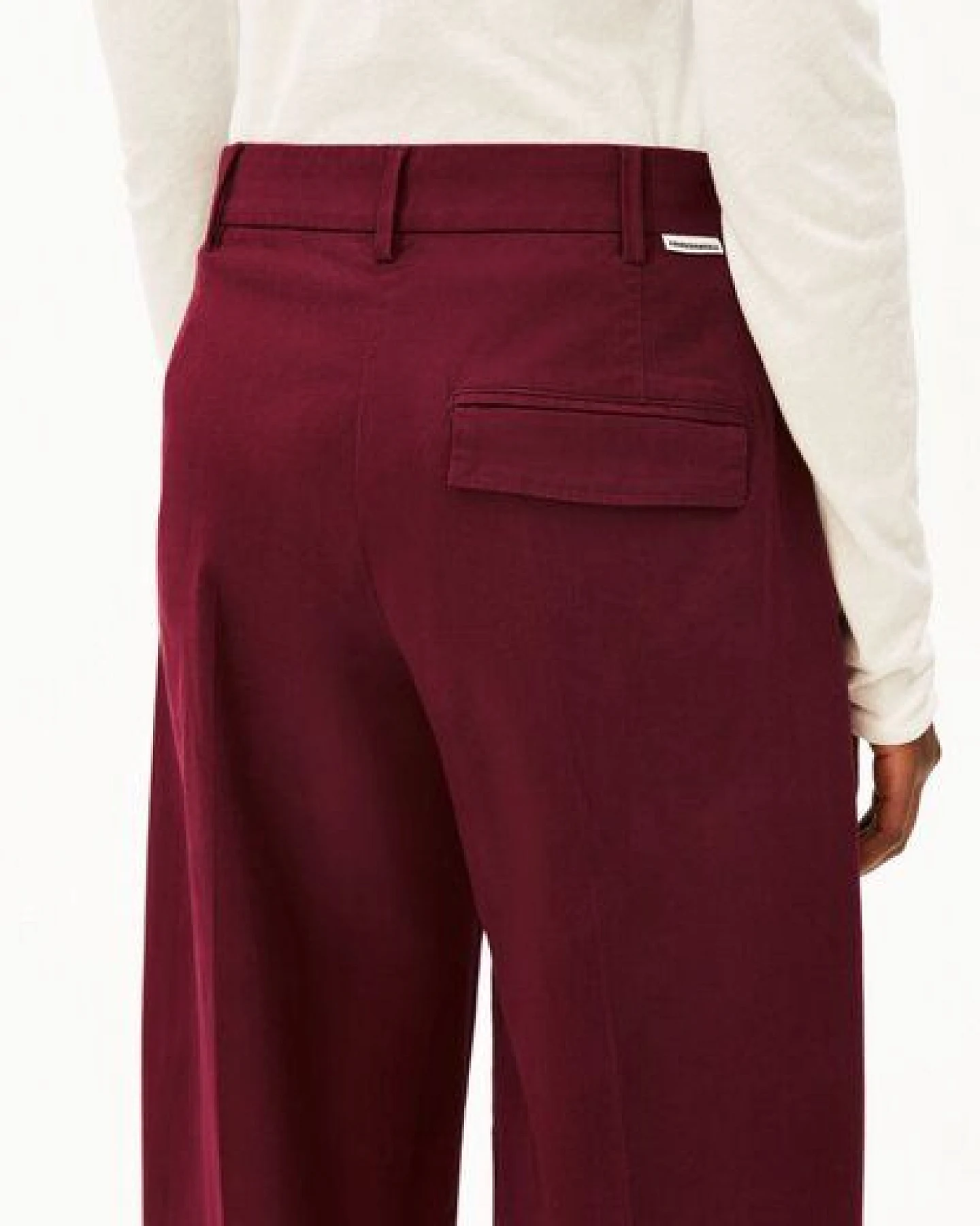 ARMEDANGELS BARREL TWILL Damen Webhose aus Bio-Baumwoll Mix – Ansicht 3