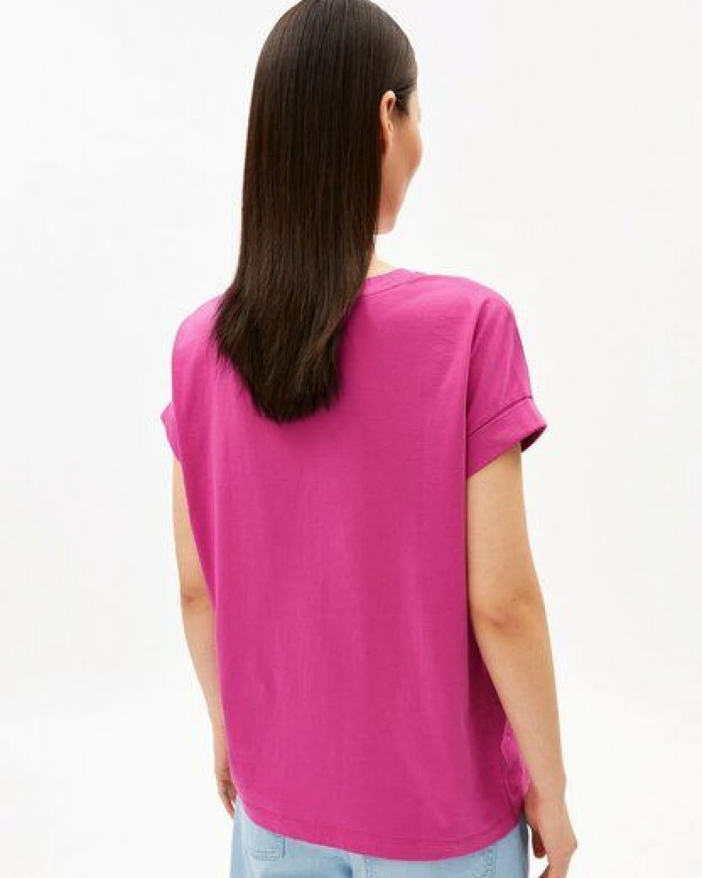ARMEDANGELS IDAARA Damen T-Shirt aus Bio-Baumwolle – Ansicht 2