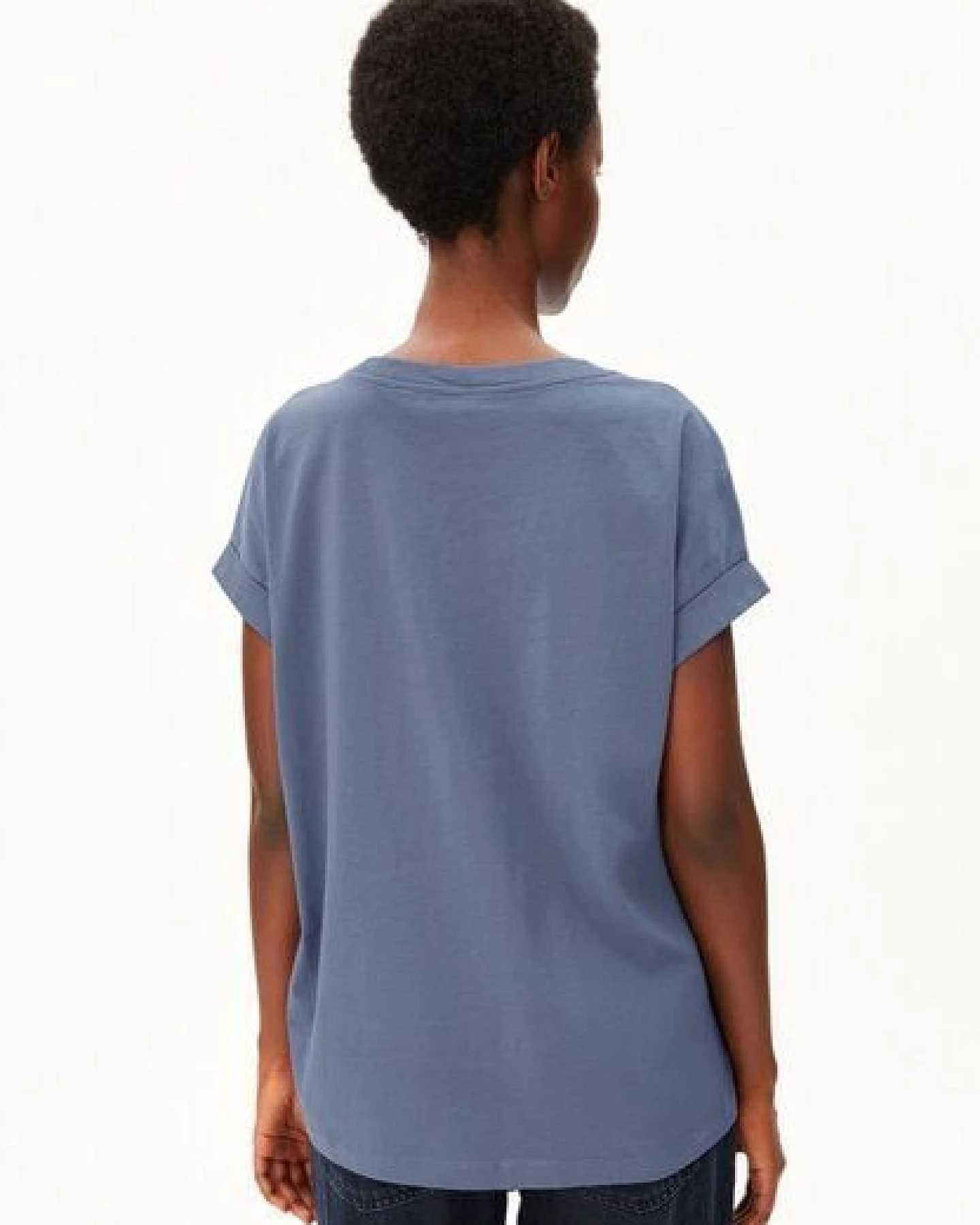 ARMEDANGELS IDAARA Damen T-Shirt aus Bio-Baumwolle – Ansicht 2