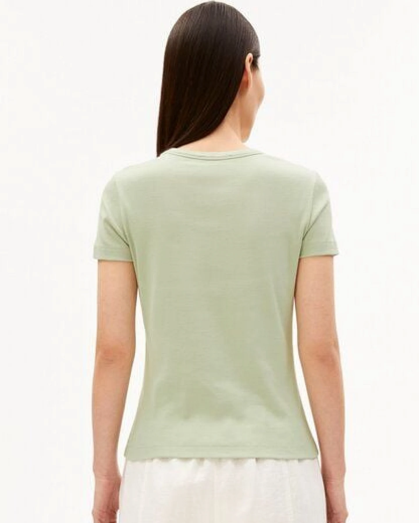 ARMEDANGELS KARDAA Damen Ripp-T-Shirt aus Bio-Baumwoll Mix – Ansicht 2