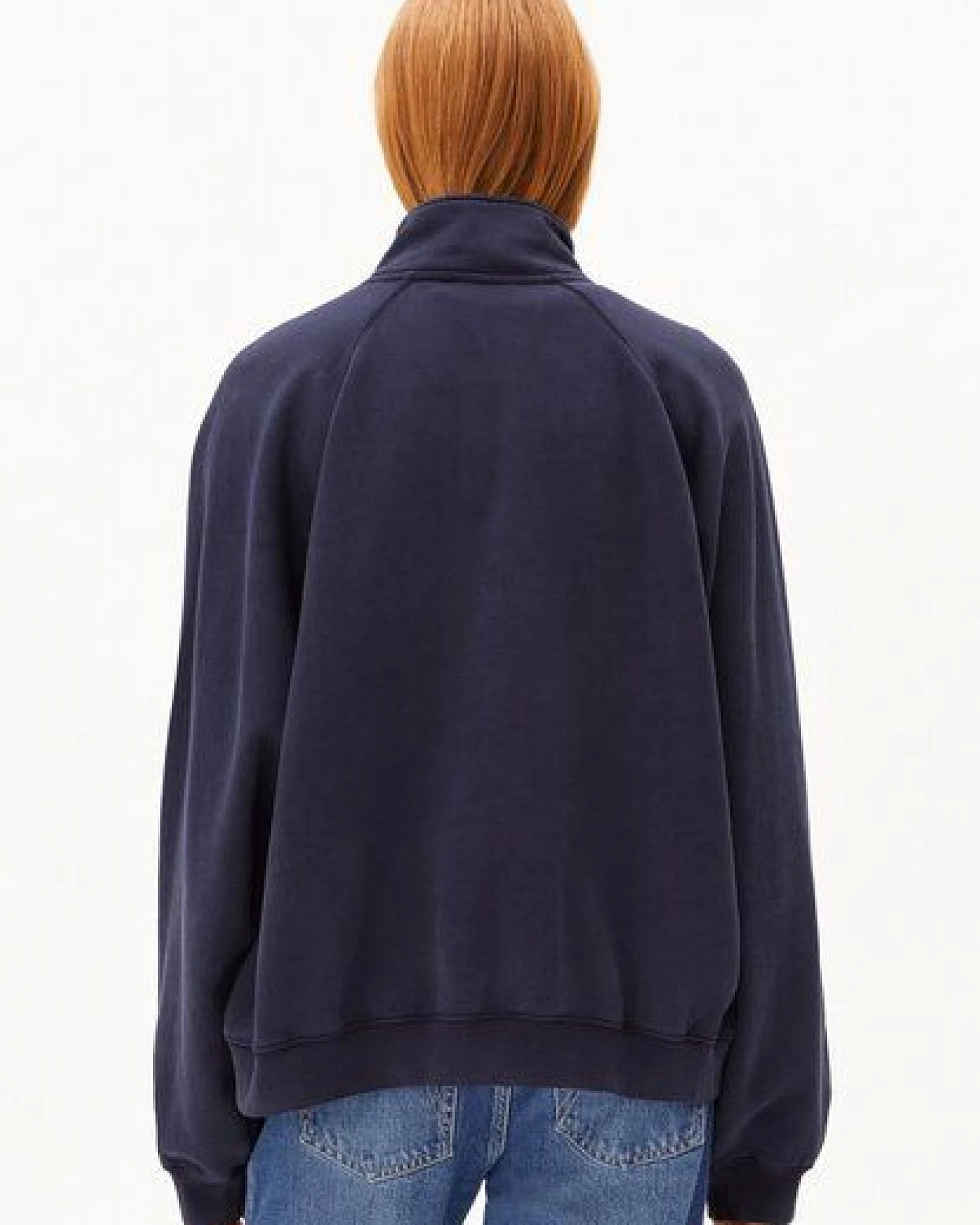 ARMEDANGELS GMT DYE TROYER Damen Sweatshirt aus Bio-Baumwolle – Ansicht 2