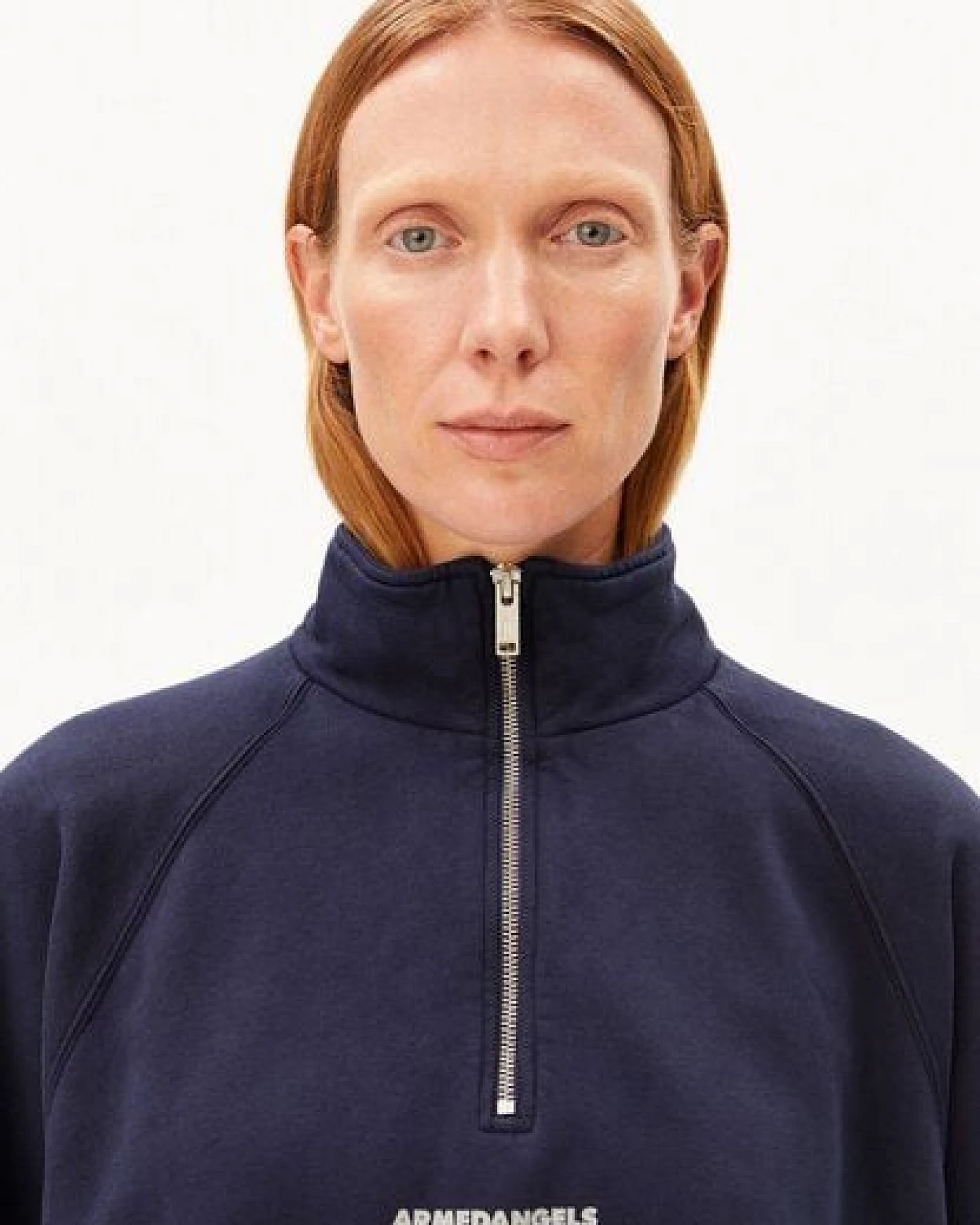 ARMEDANGELS GMT DYE TROYER Damen Sweatshirt aus Bio-Baumwolle – Ansicht 3