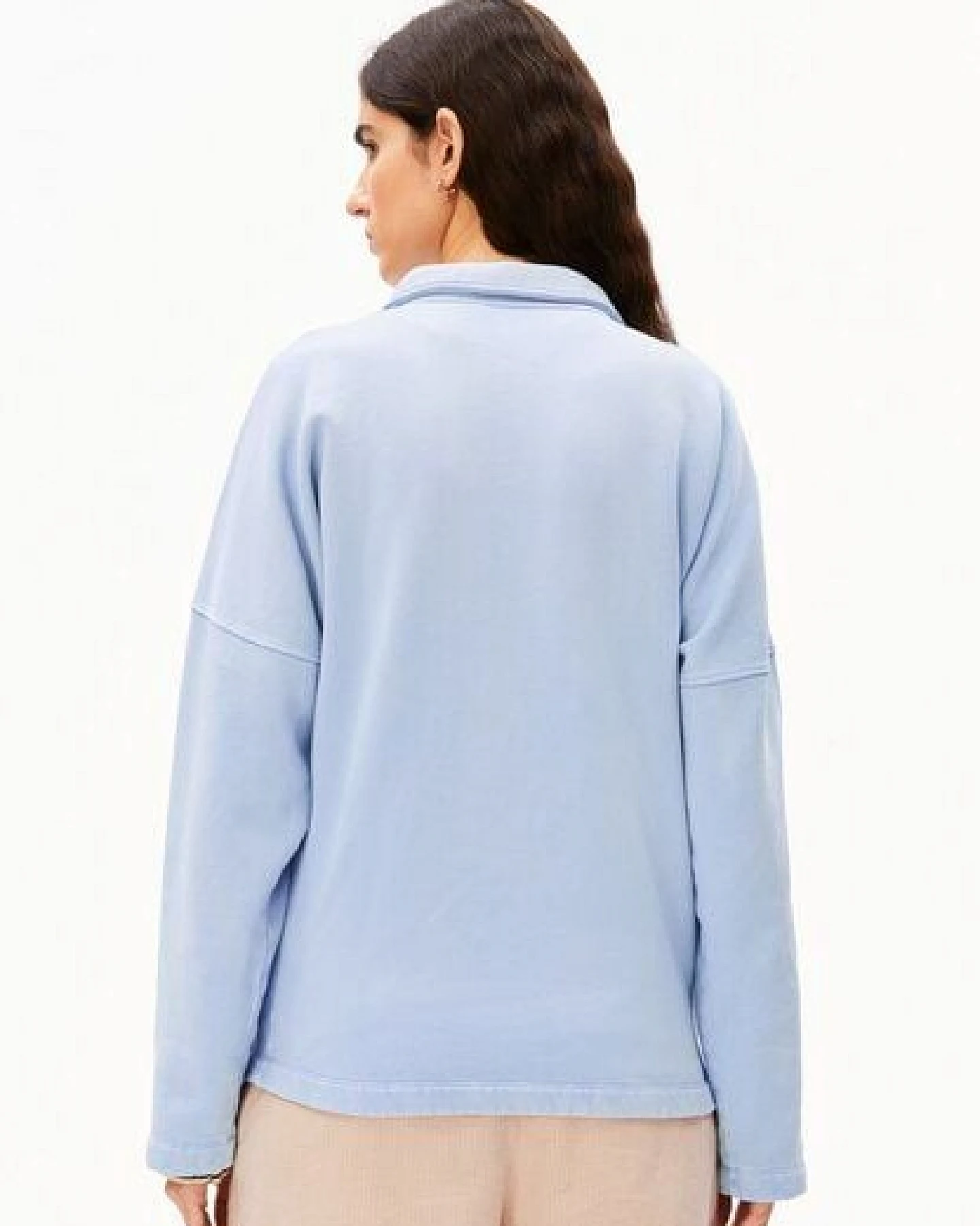ARMEDANGELS POLO Damen Sweatshirt aus 100% Bio-Baumwolle – Ansicht 2