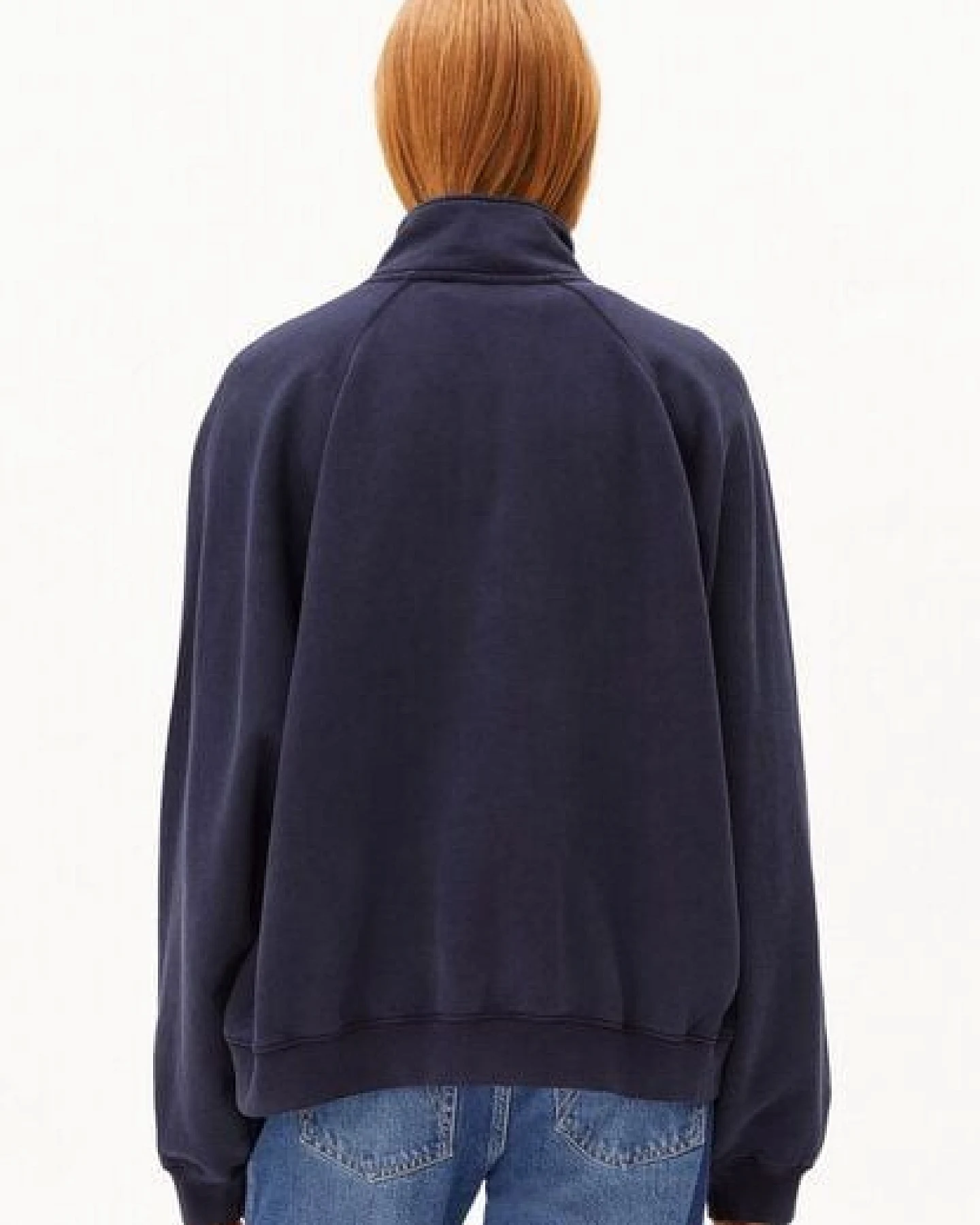ARMEDANGELS GMT DYE TROYER Damen Sweatshirt aus Bio-Baumwolle – Ansicht 2