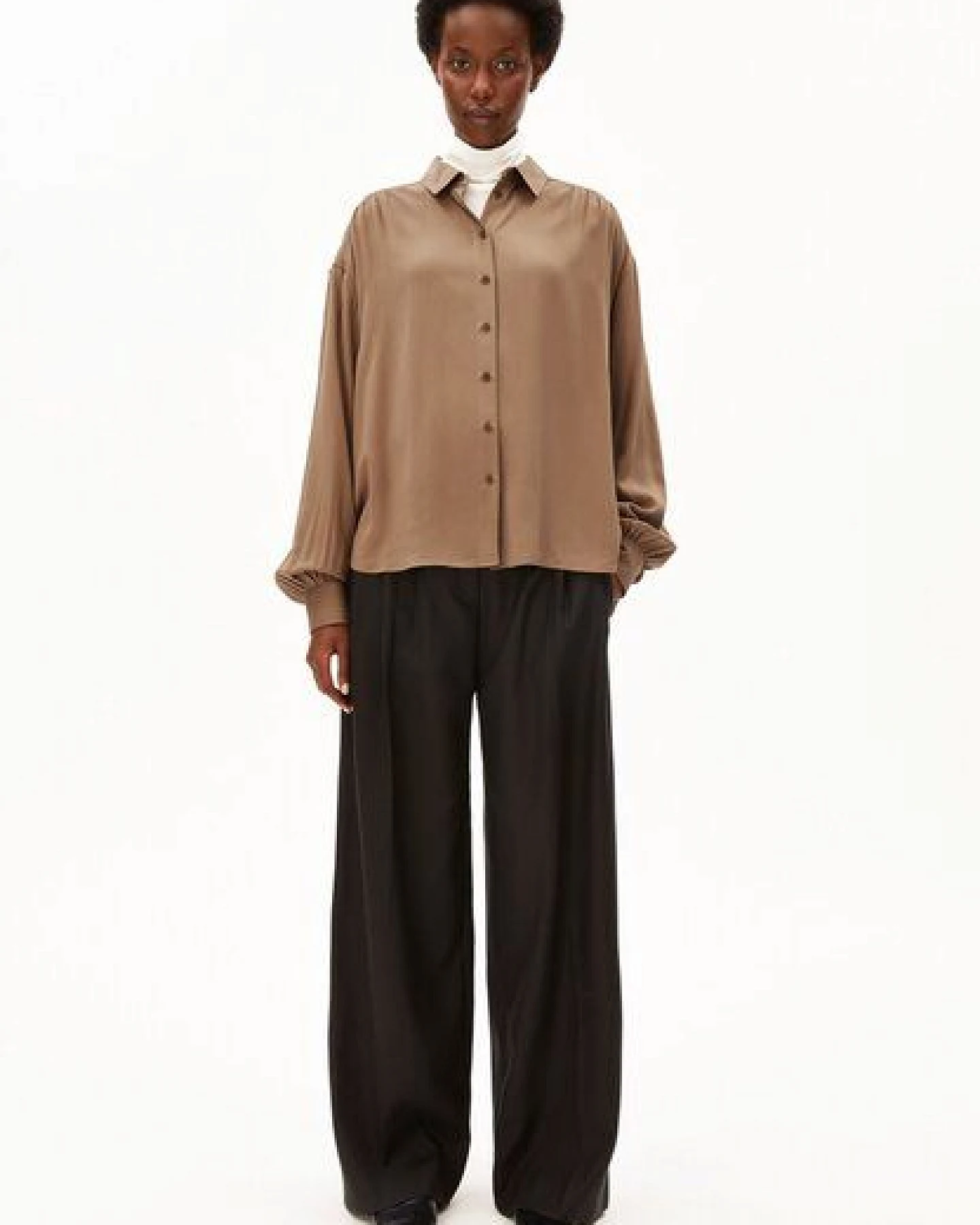 ARMEDANGELS EFINARAA Damen Bluse aus 100% LENZING ECOVERO Viskose – Ansicht 4