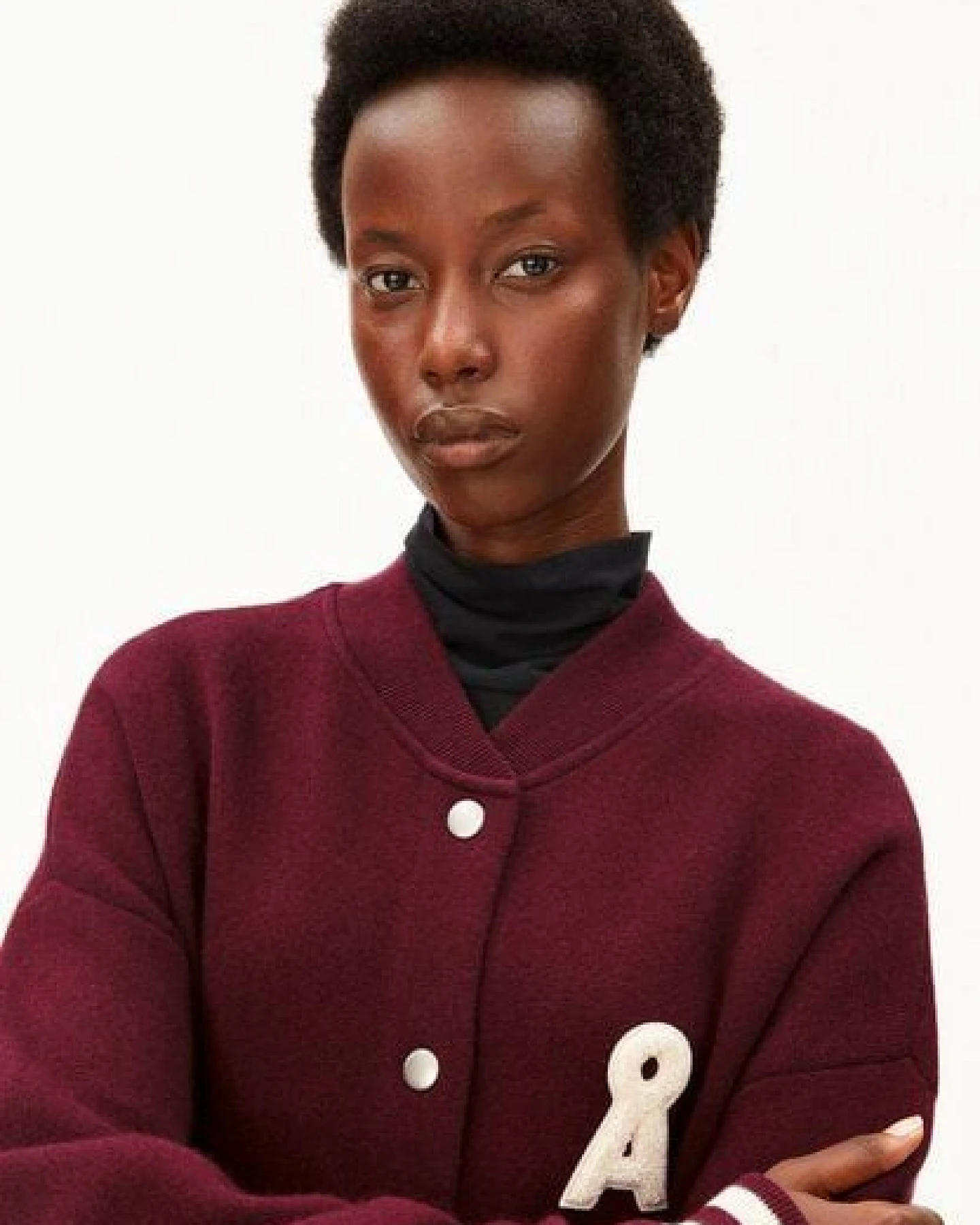 ARMEDANGELS ICONIC Å AALISON Damen Collegejacke aus Bio-Woll Mix – Ansicht 3