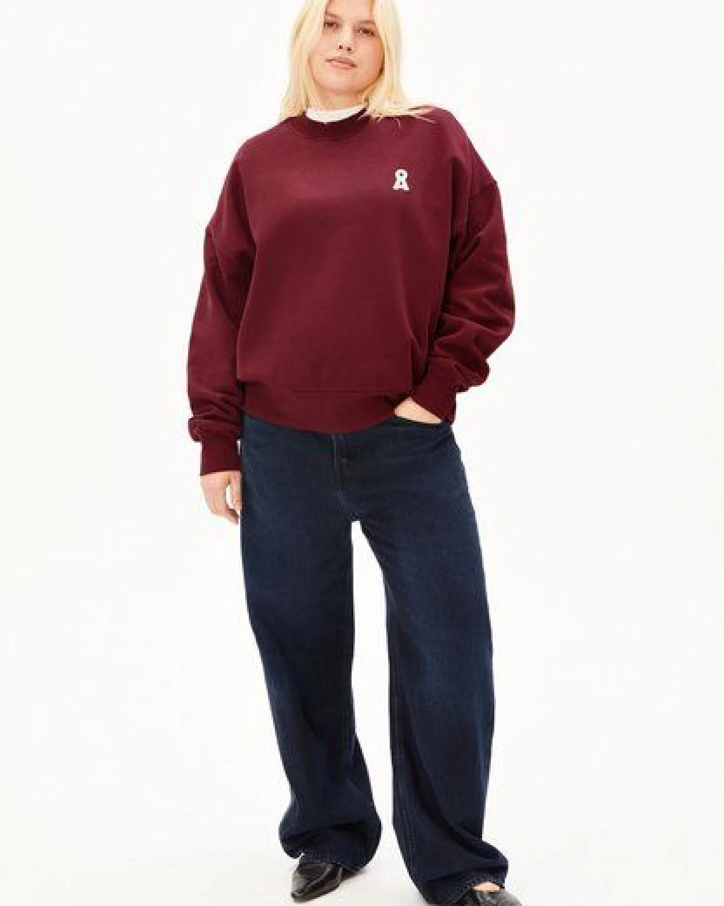 ARMEDANGELS ICONIC Å ALIZAA Damen Sweatshirt aus Bio-Baumwolle – Ansicht 4