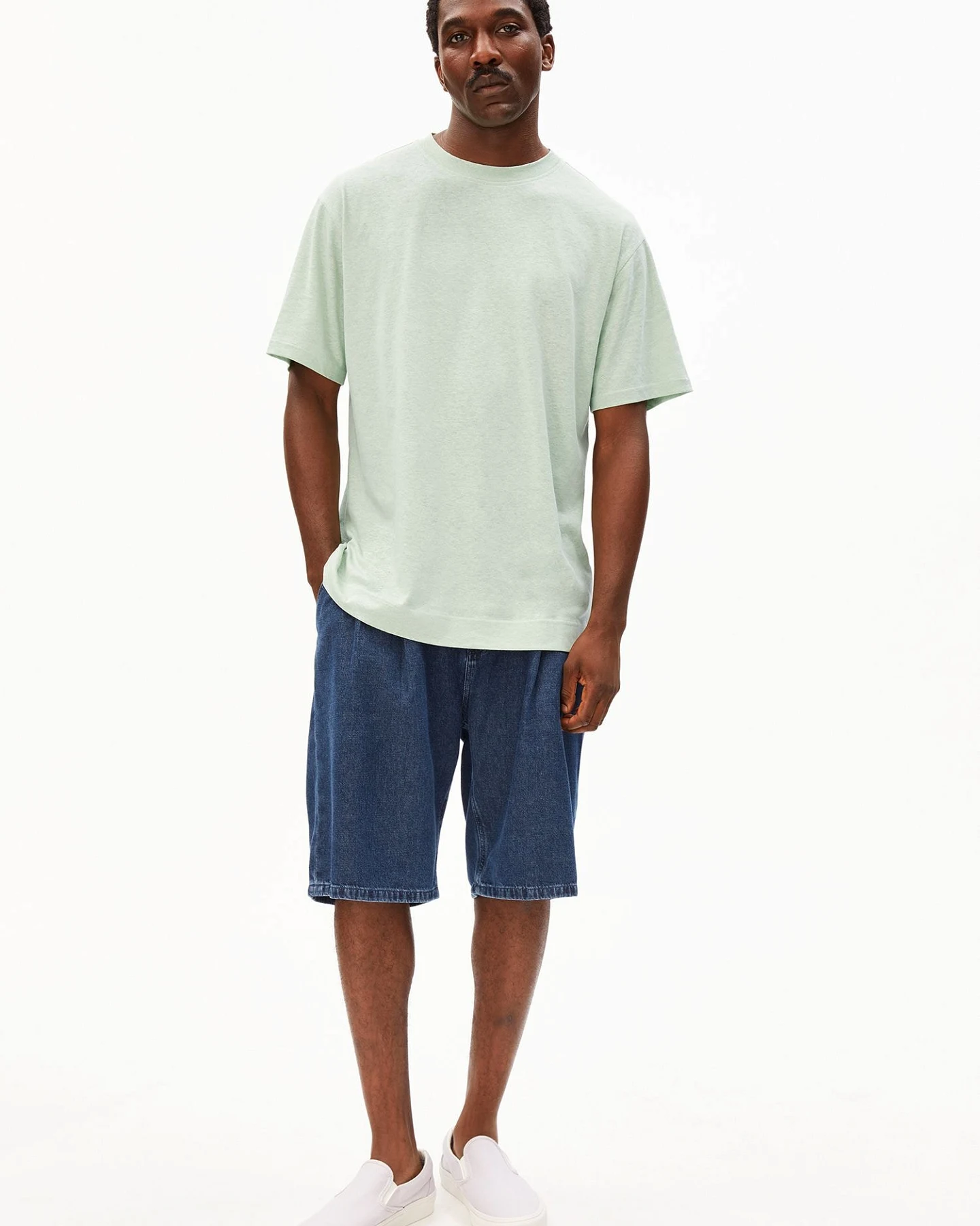 ARMEDANGELS T-Shirt MAARKOS LINEN – Ansicht 5