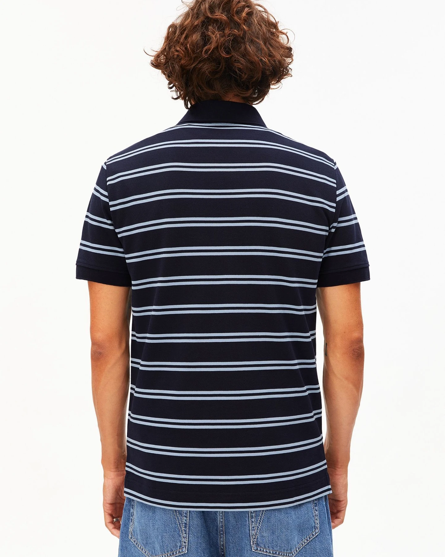 ARMEDANGELS Polo- Shirt STRIPED POLO – Ansicht 3